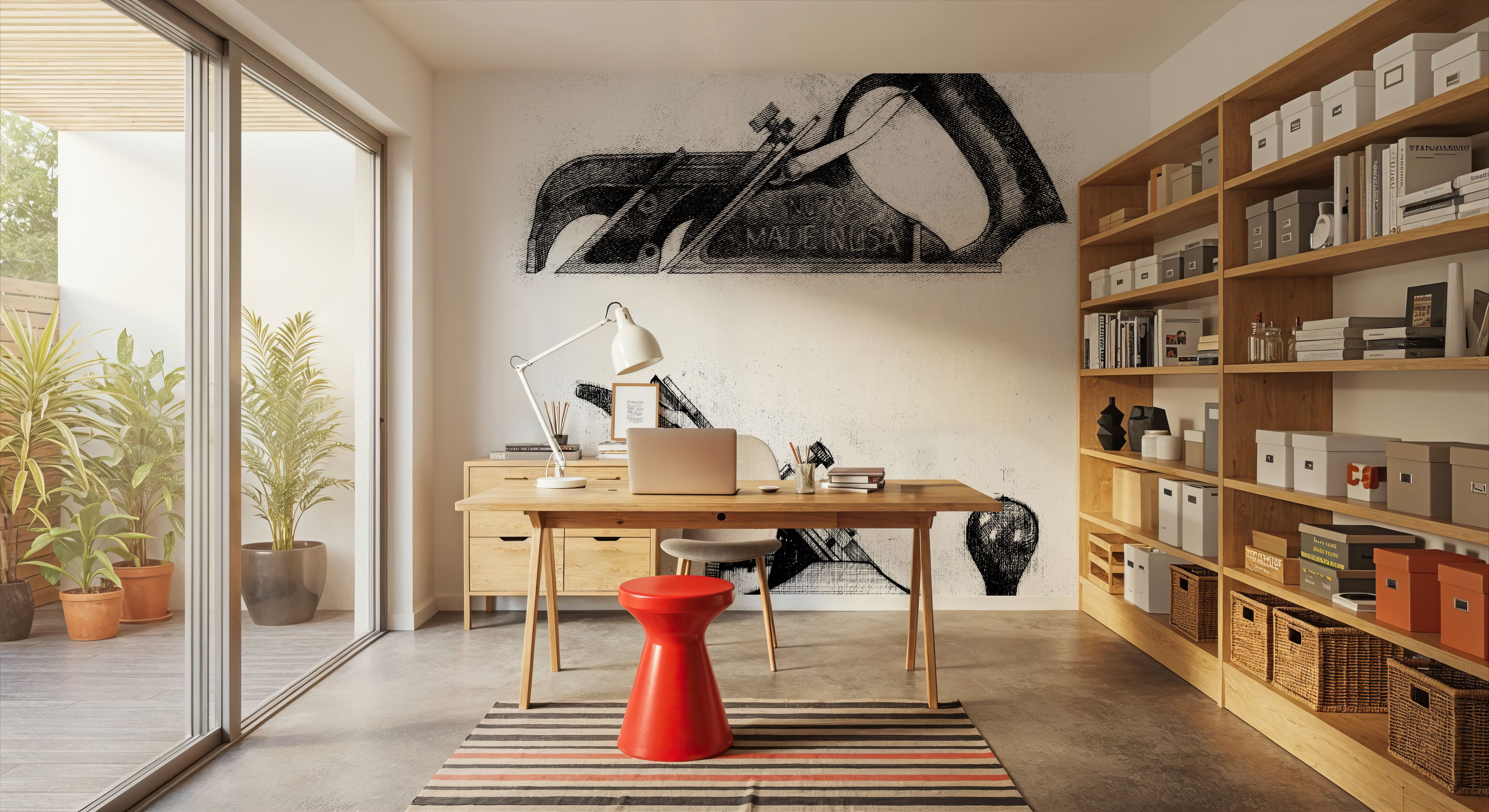 Shed Planes, Wallpaper