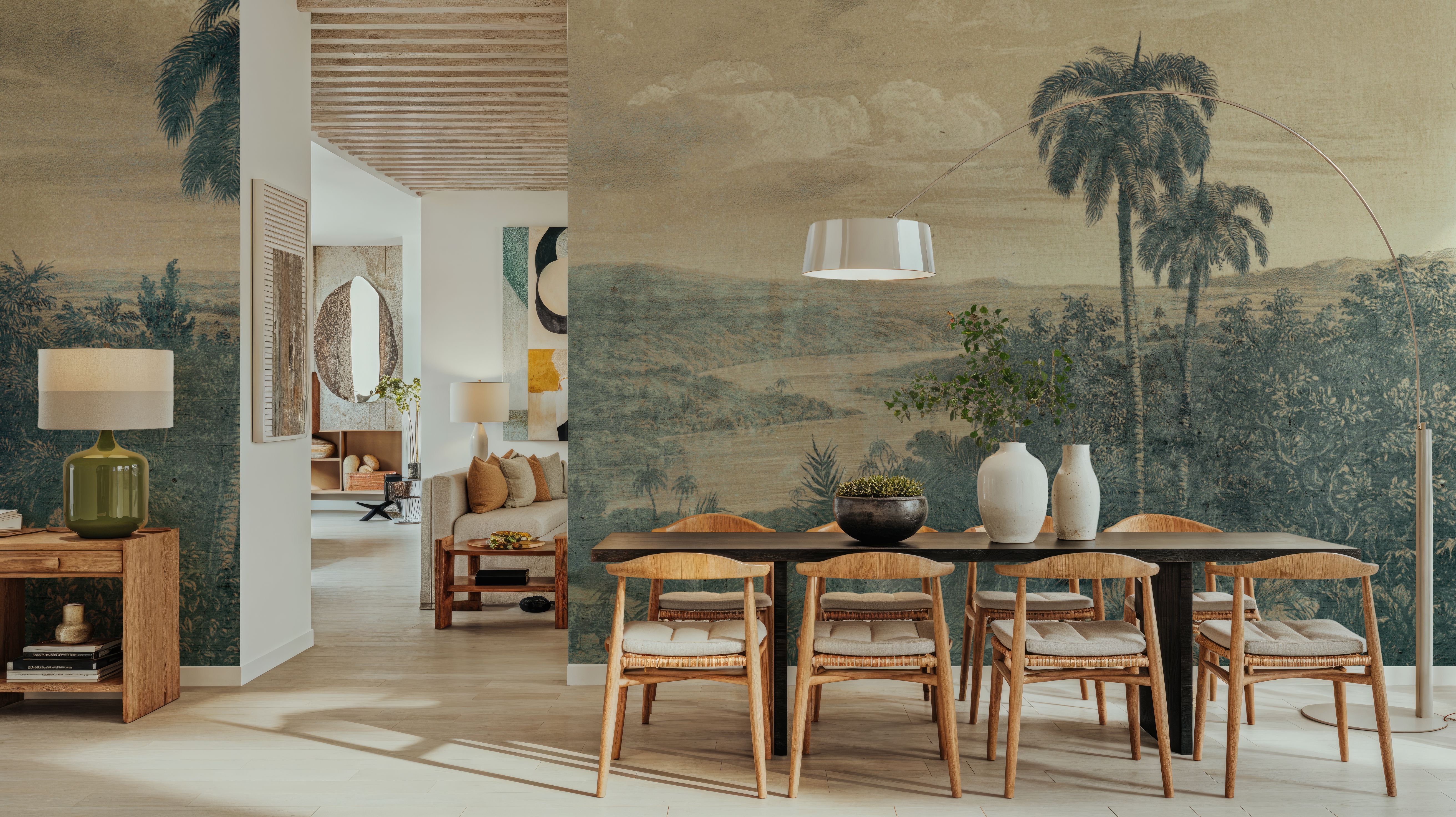 The New Land, Tapeten