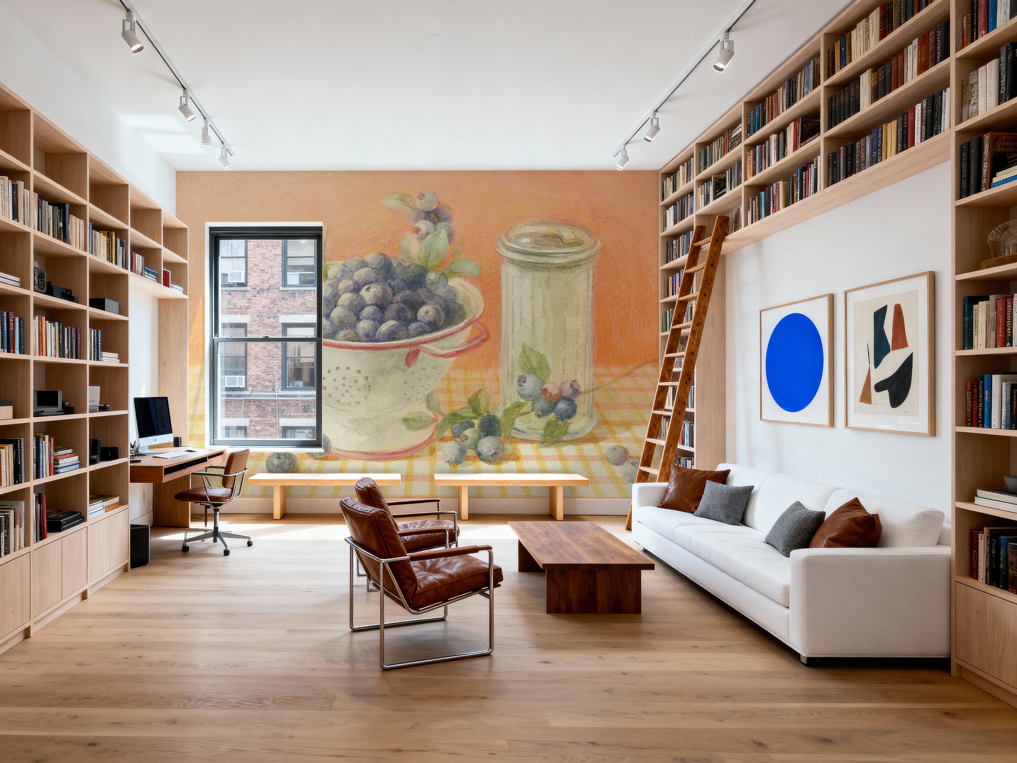 Fresh Picked Blueberries