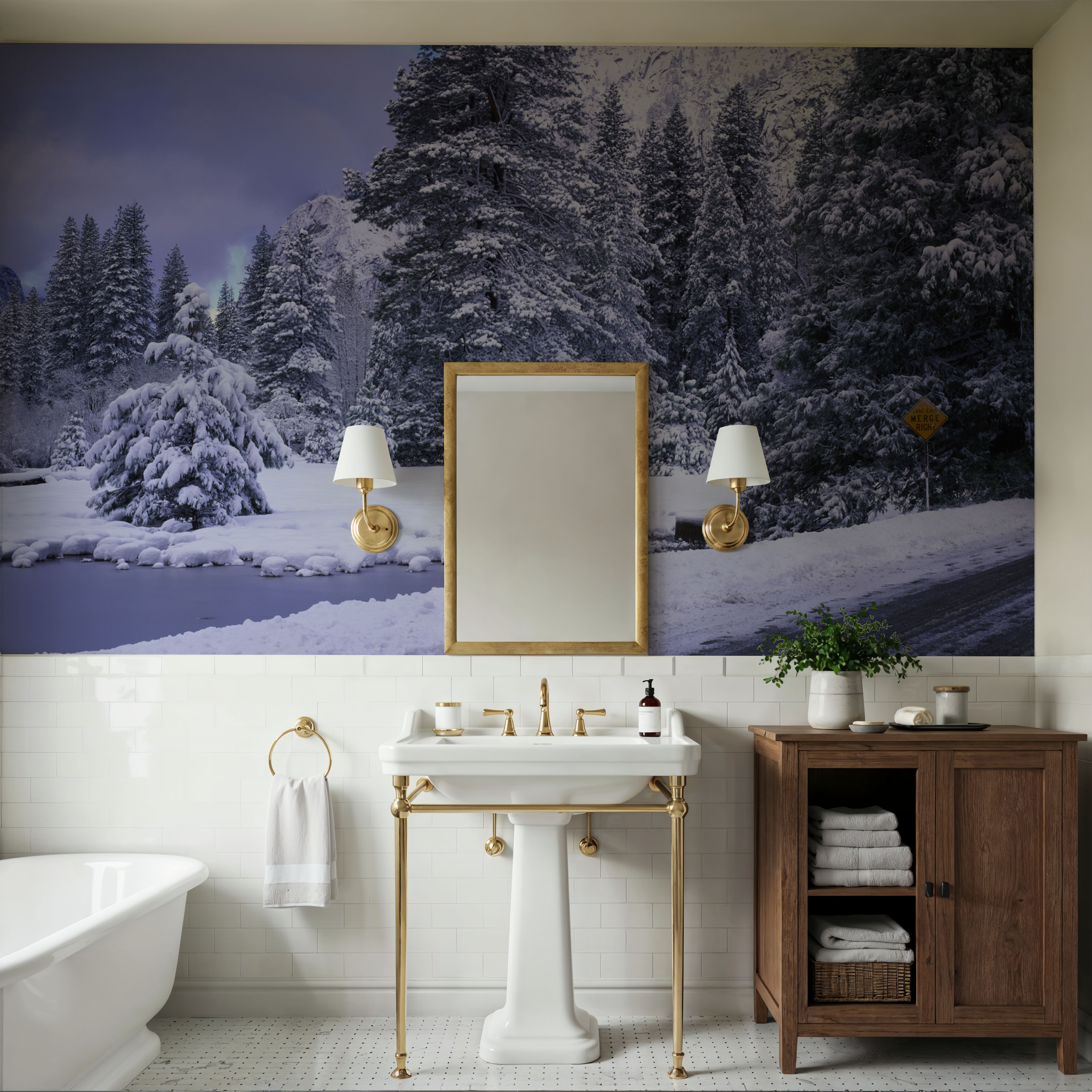 Winter Forest Junction