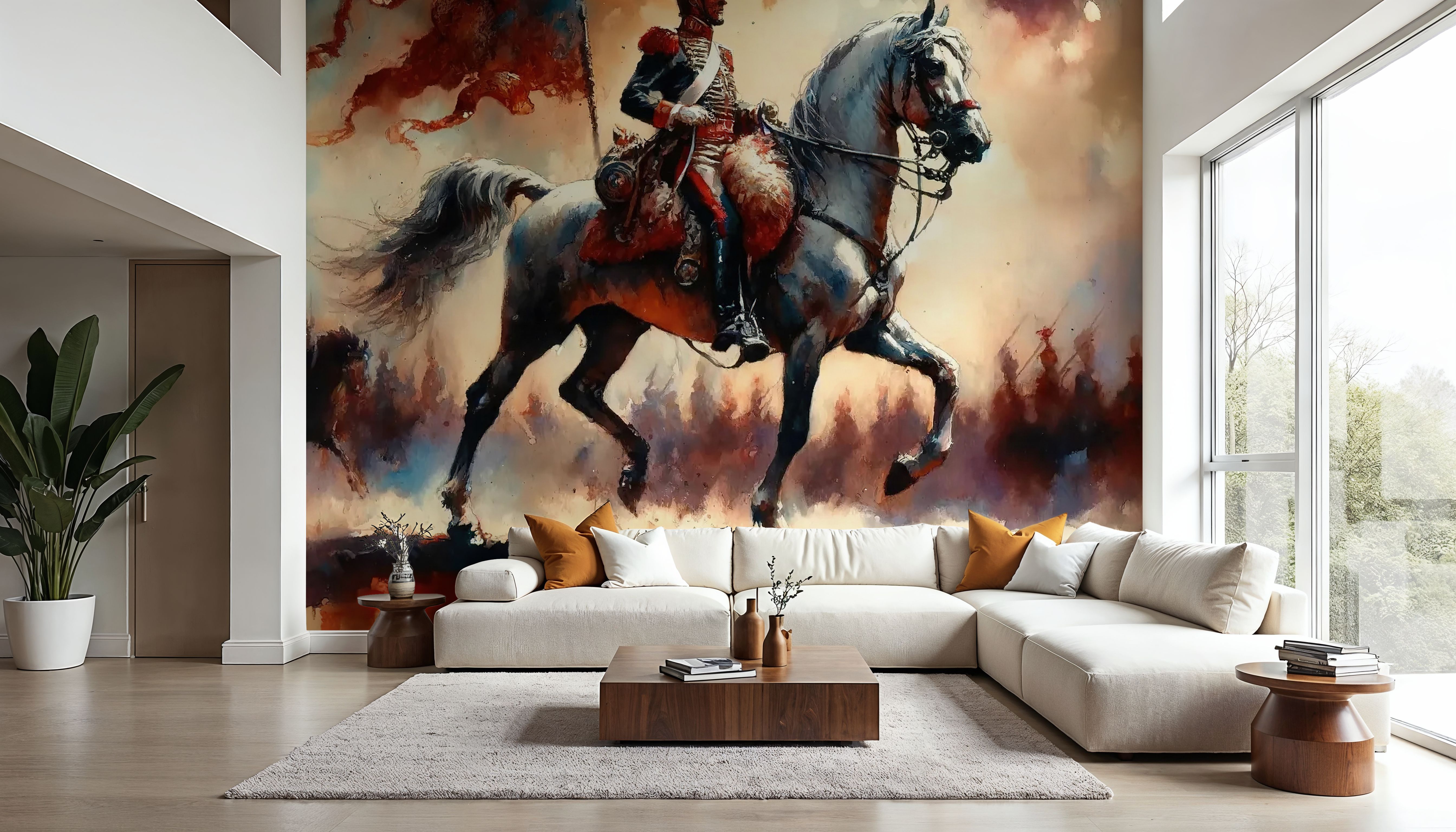 Charge of the Brave, Tapeten