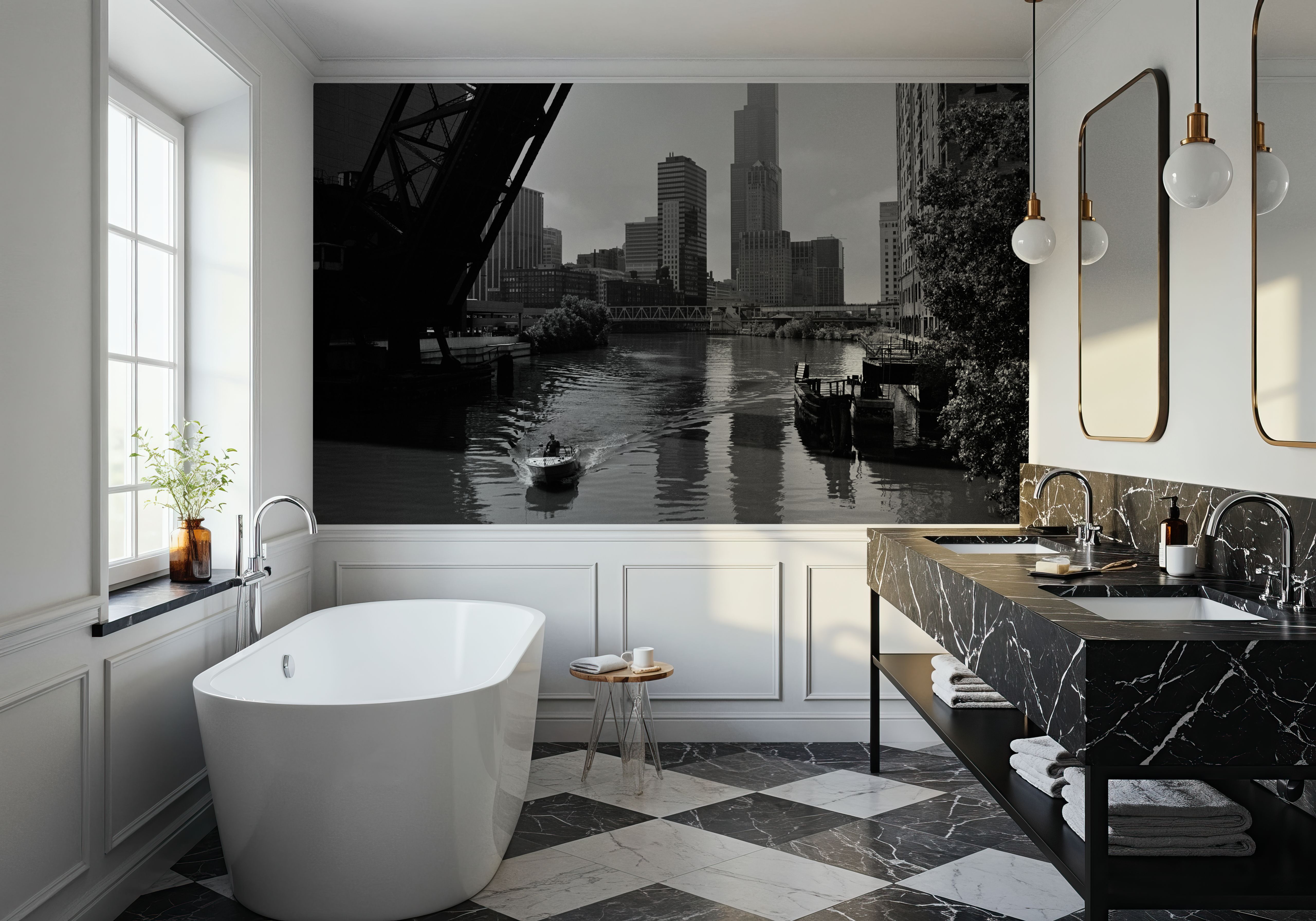 Urban River Crossing