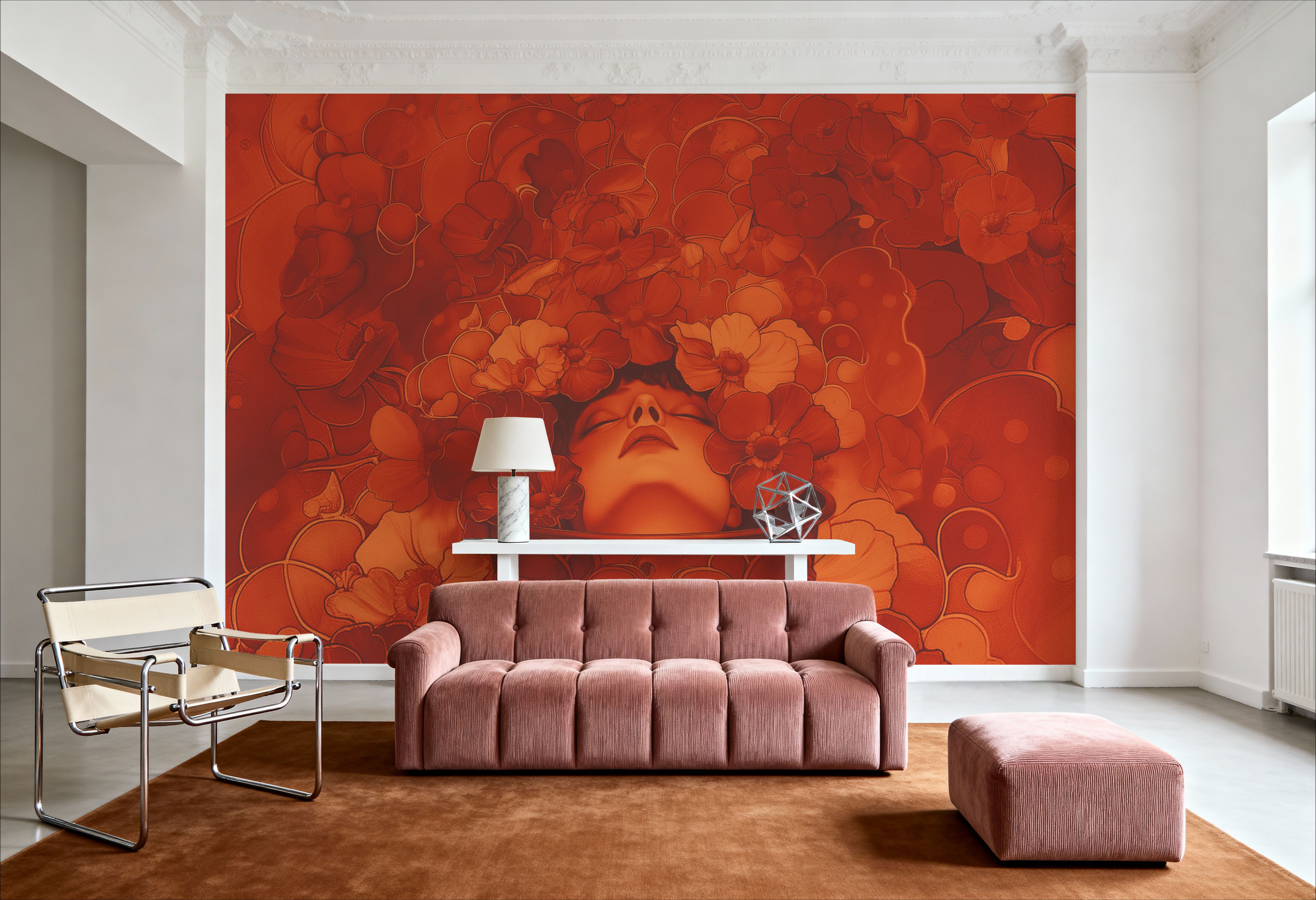 The Bucket of List Red Warm, Wallpaper