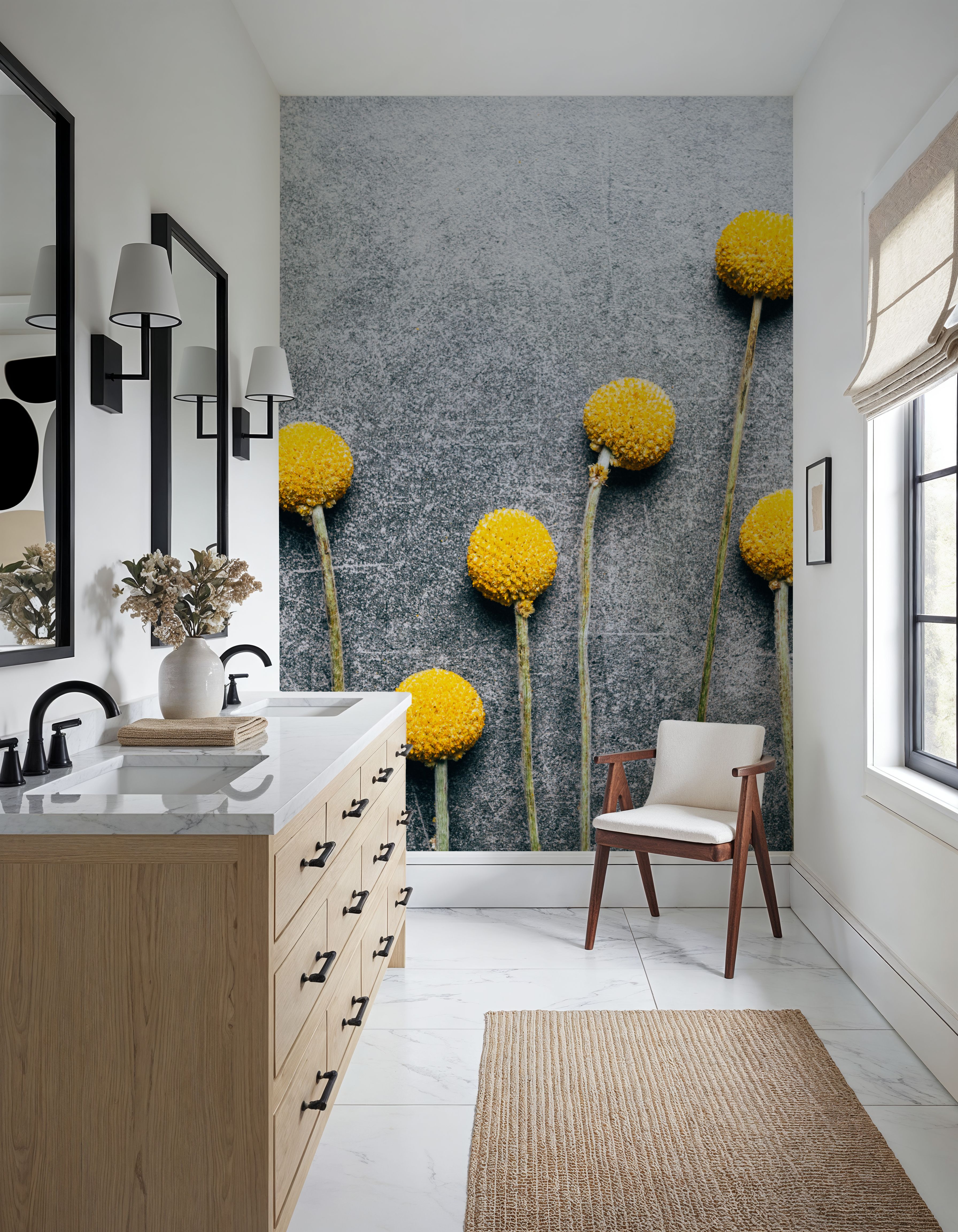 Craspedia Dry Flowers