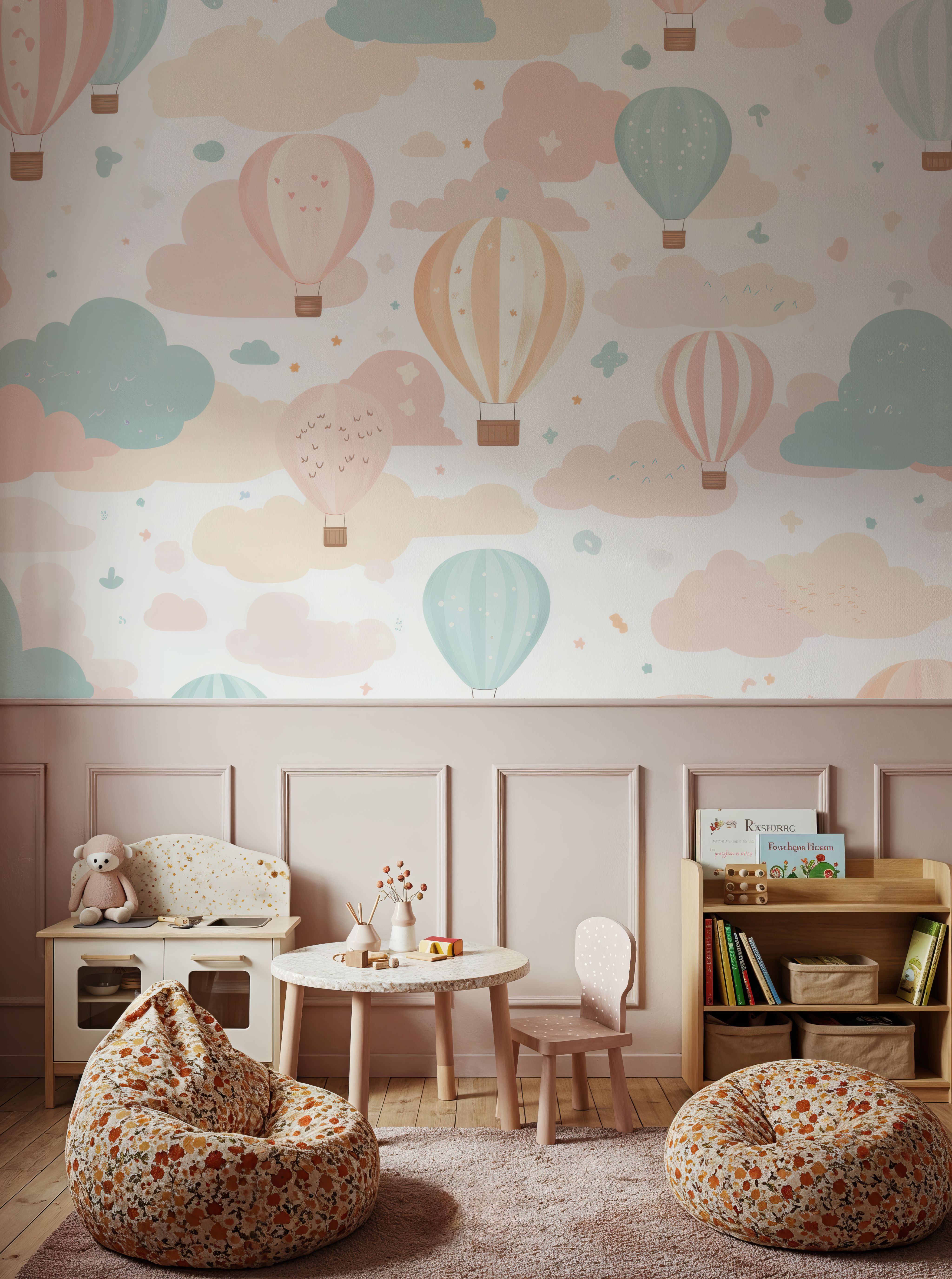 Hot Air Ballon Clouds