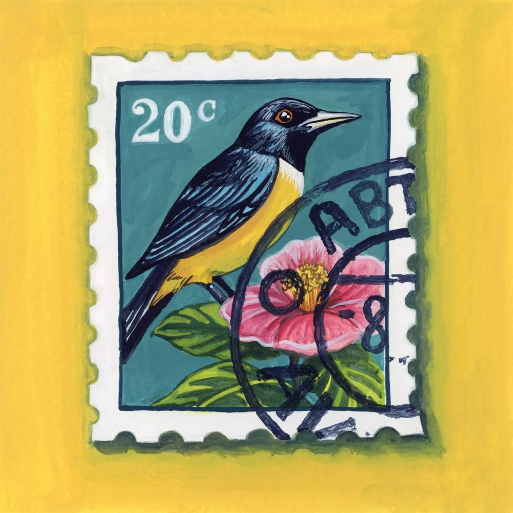 Beautiful Bird Stamp