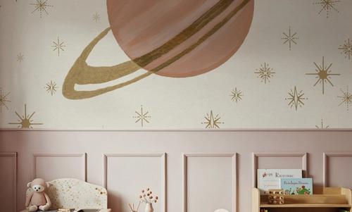 Serene Saturn and Stars