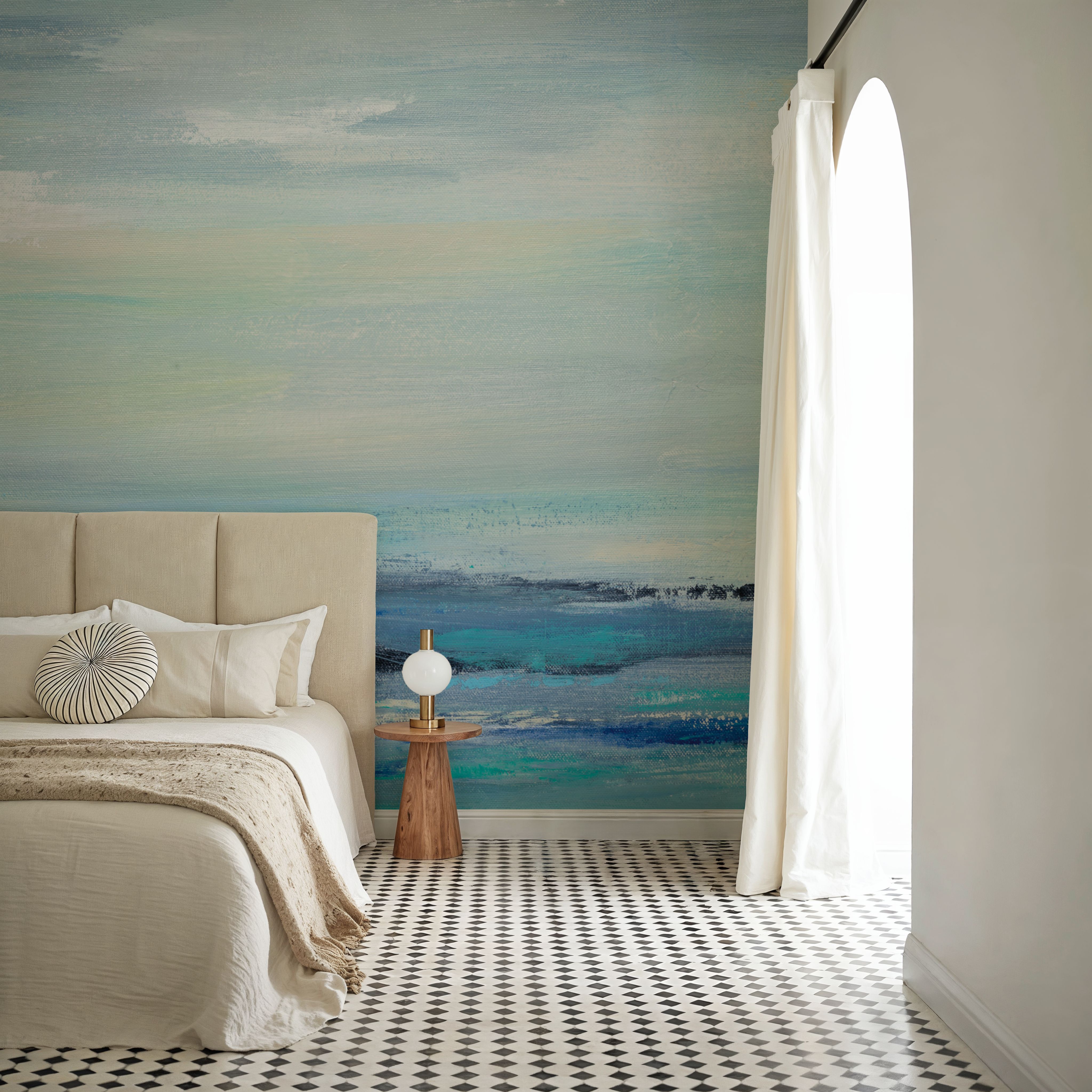 Turquoise Sea Waves I