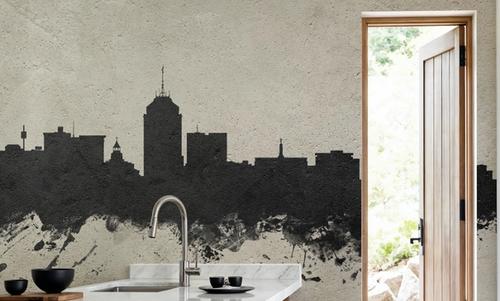 Fresno California Skyline Concrete