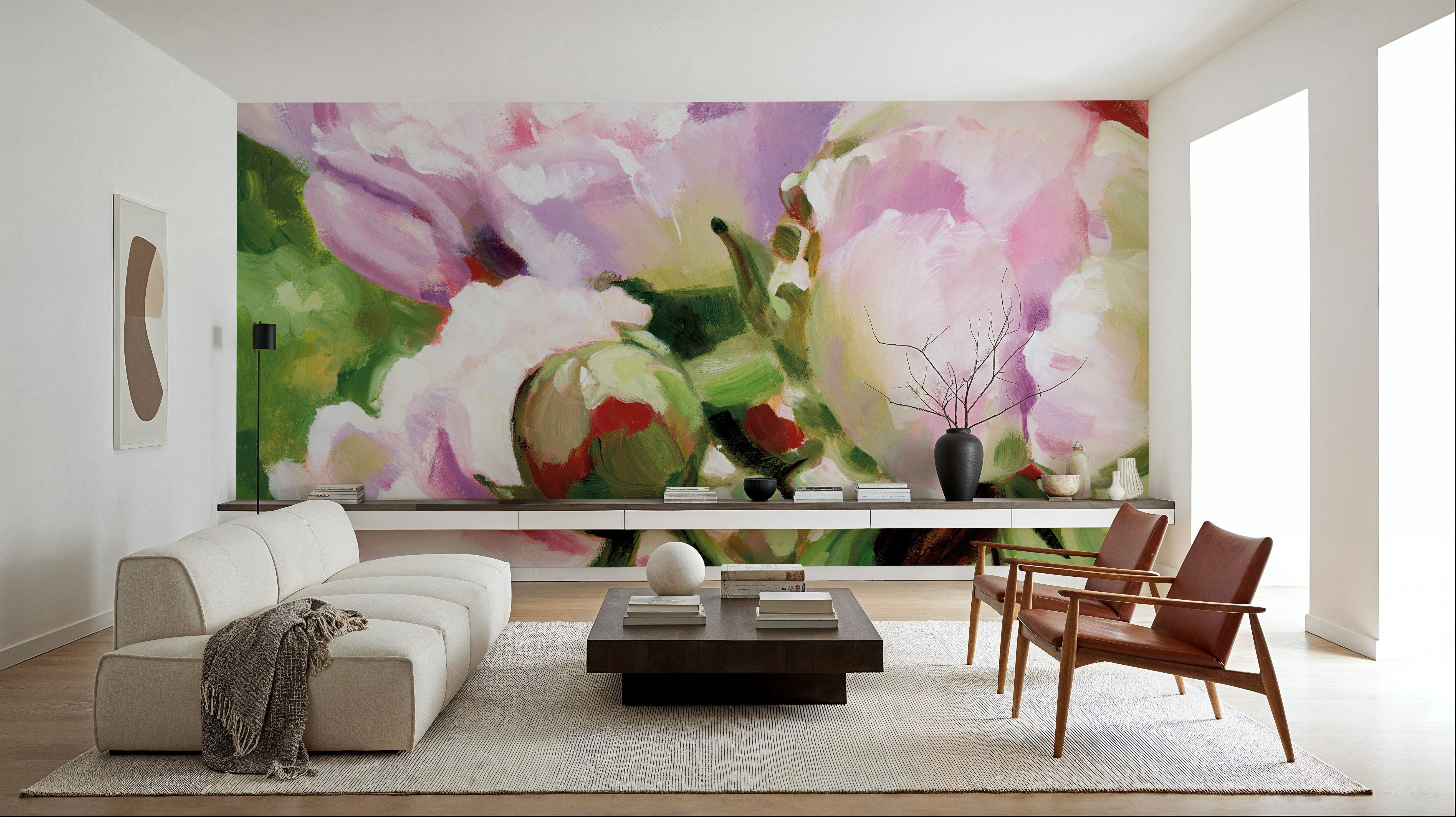 Pink Peony, Papier peint