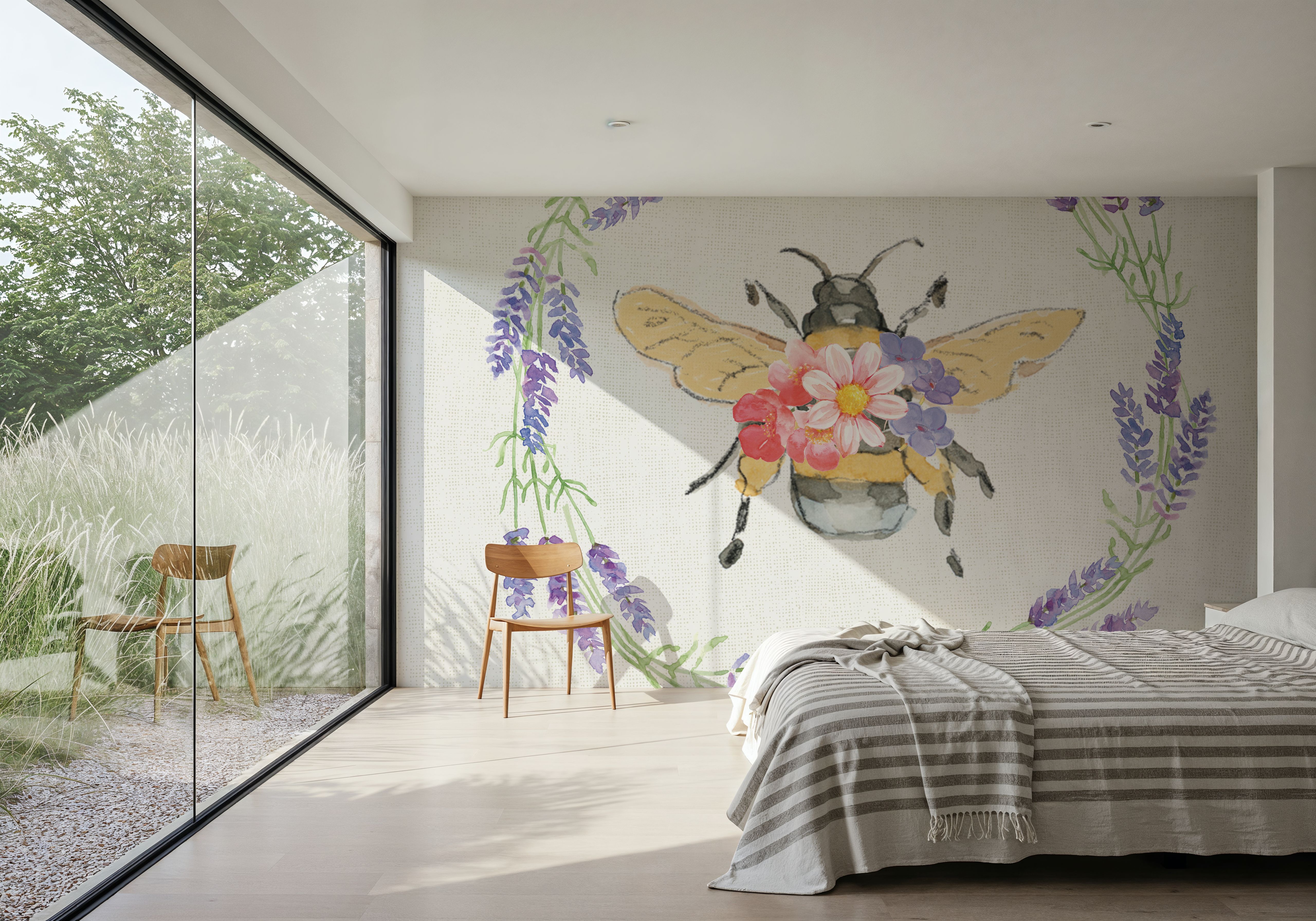 Fresh Floral VIII, Tapeten