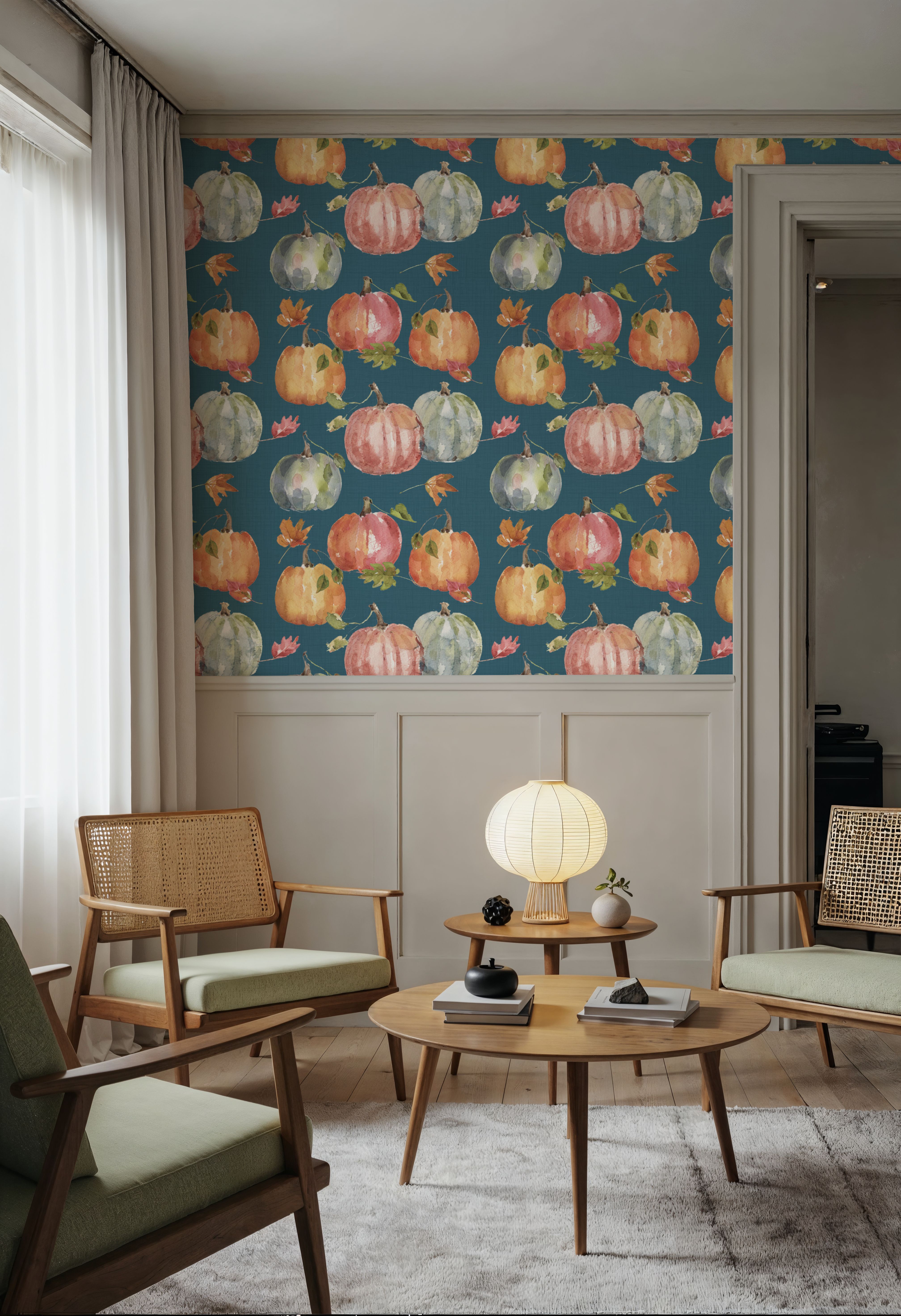 Time to Share Pumpkins Blue