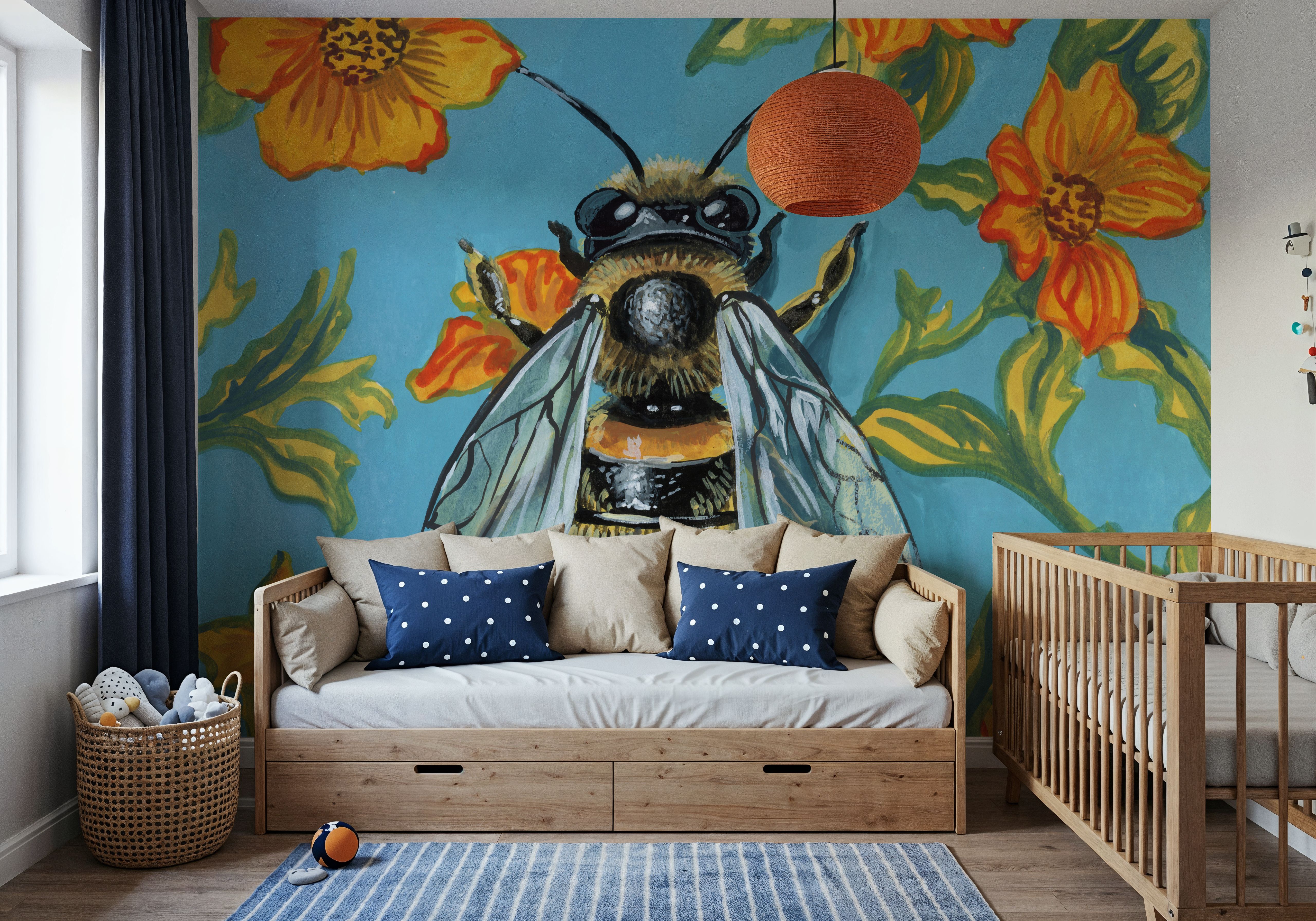 Honeybee on The Wall
