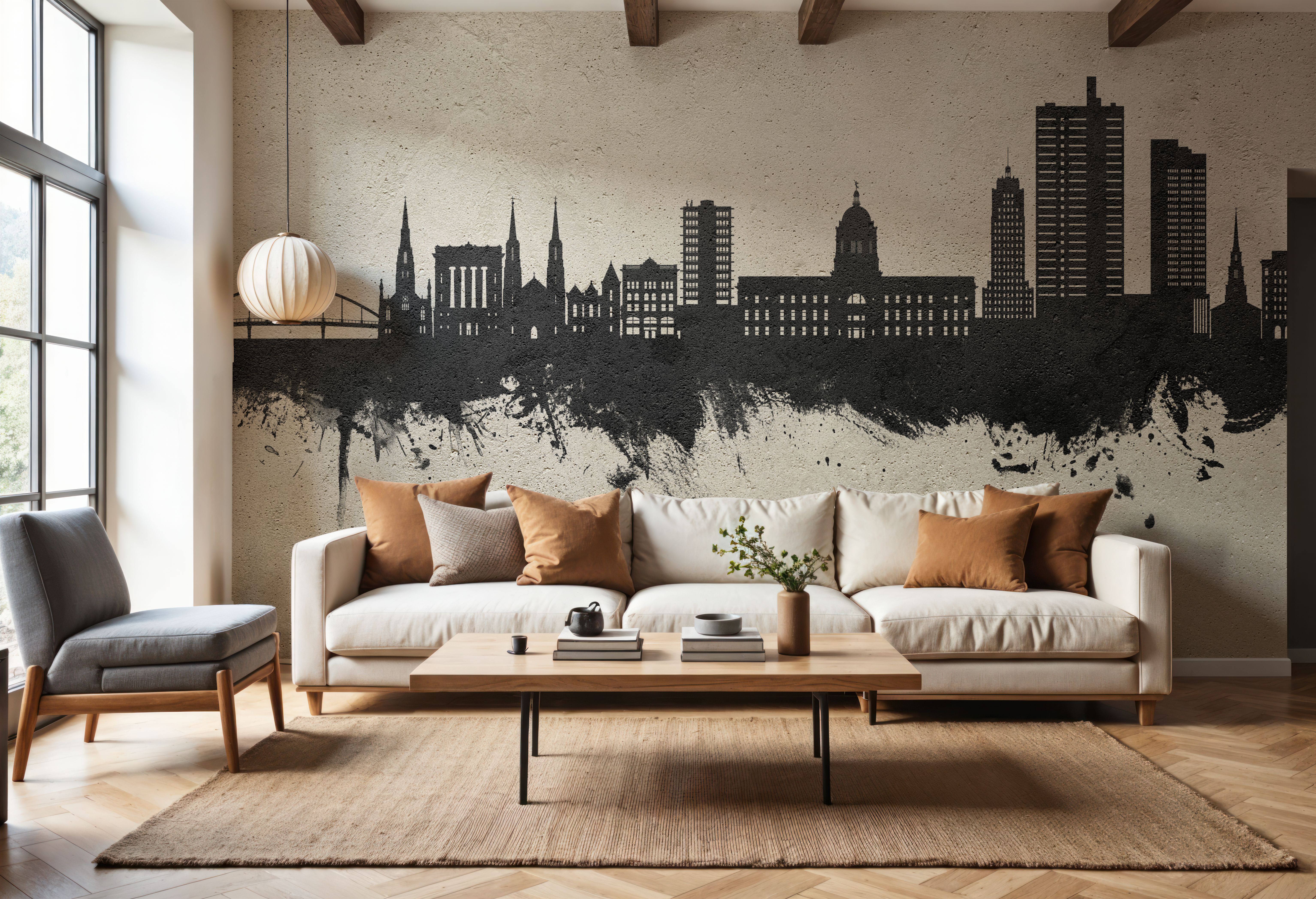 Fort Wayne Indiana Skyline Concrete