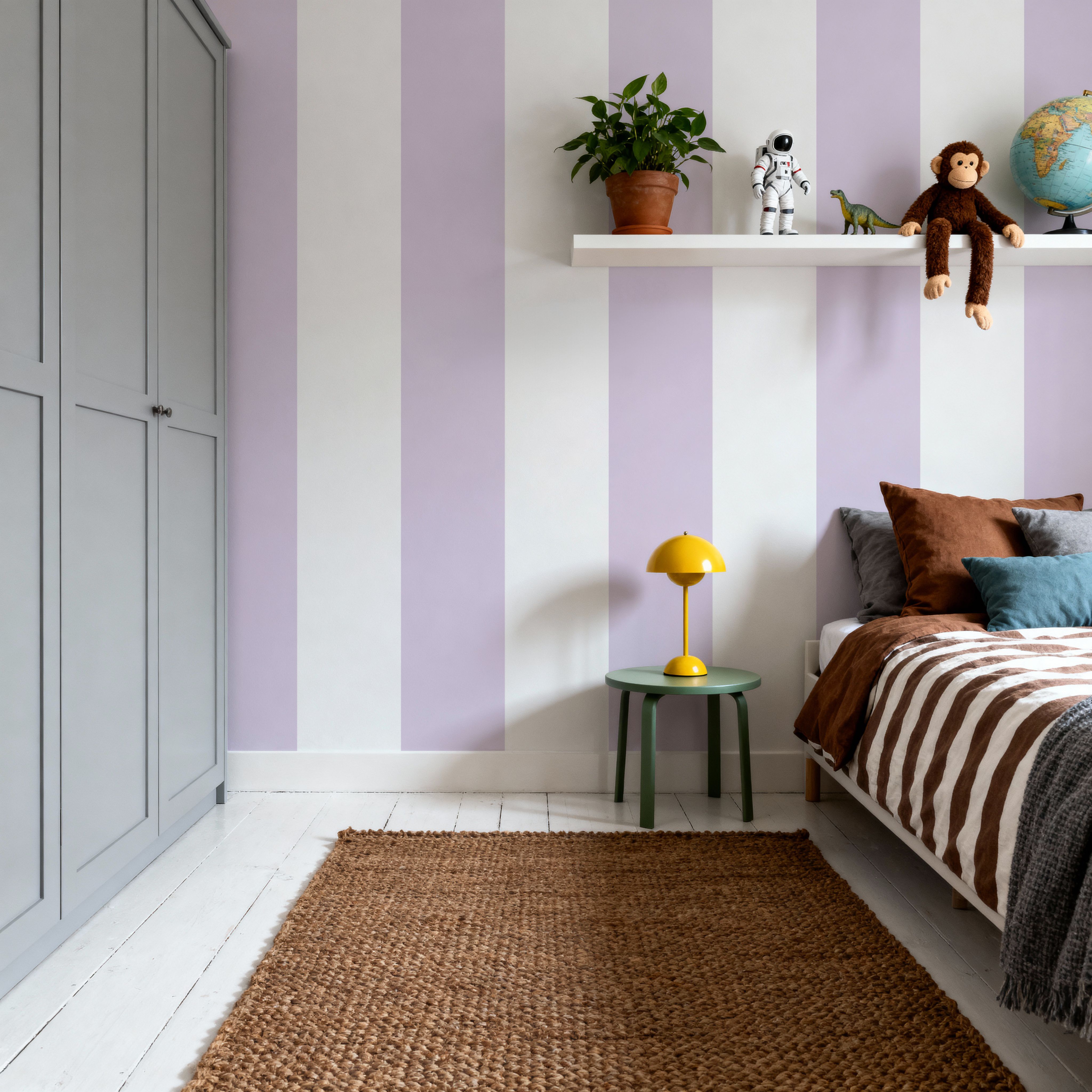 Circus Stripes, Lavender