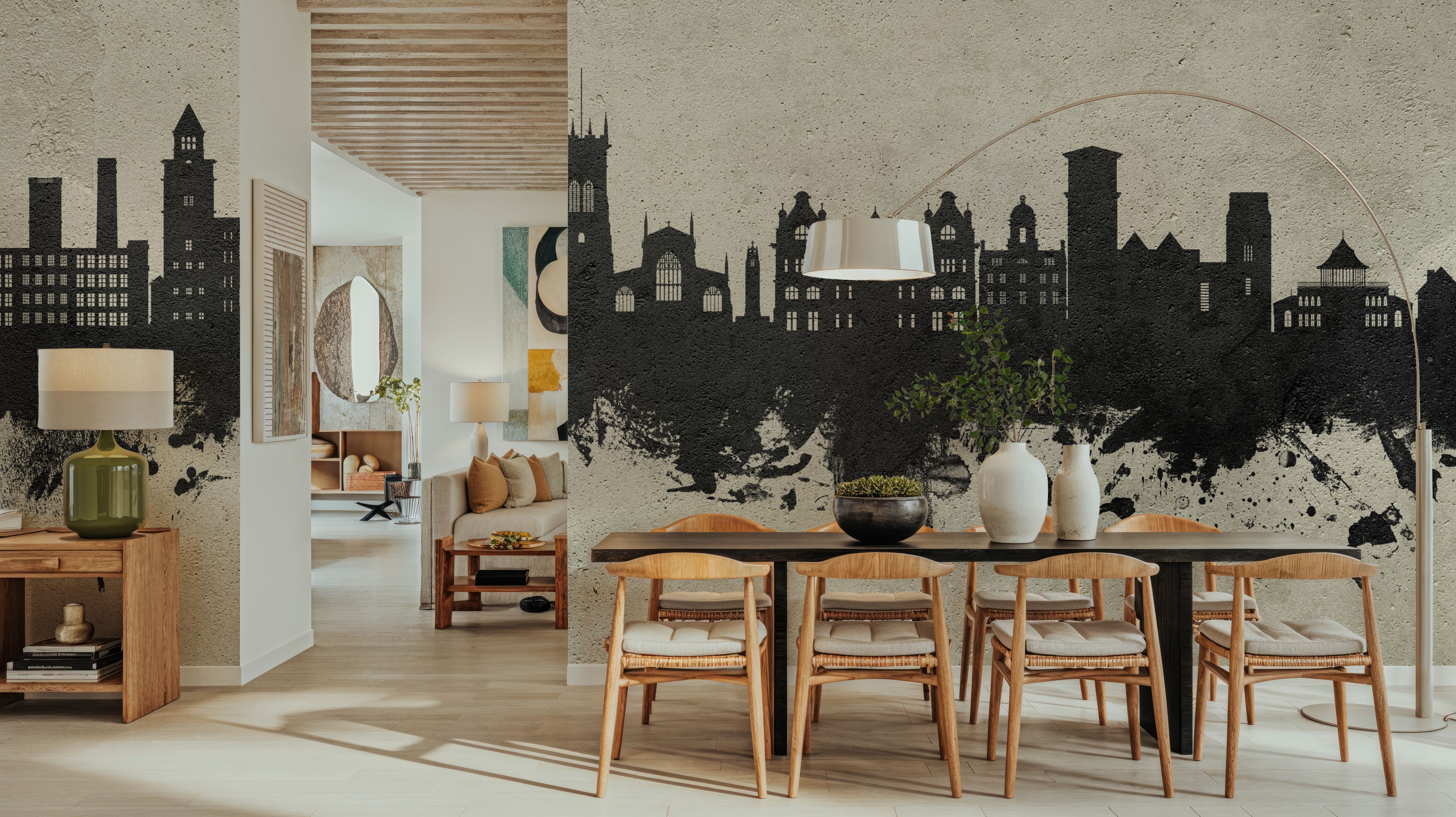 Wigan England Skyline Concrete, Wallpaper