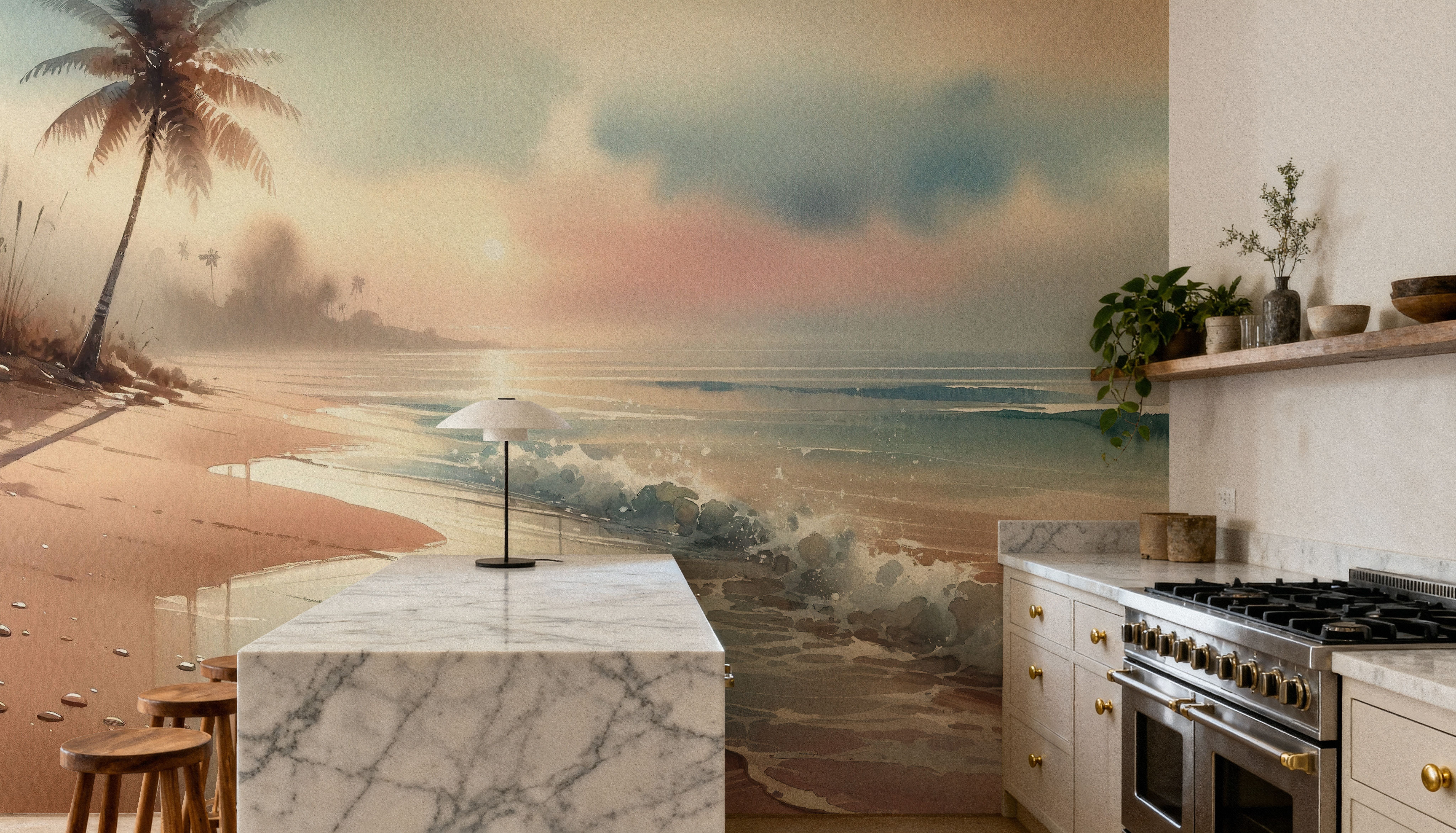 Calm Tropical Beach Sunrise