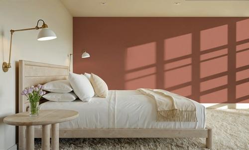 Faux Sand Stucco Finish, Peach