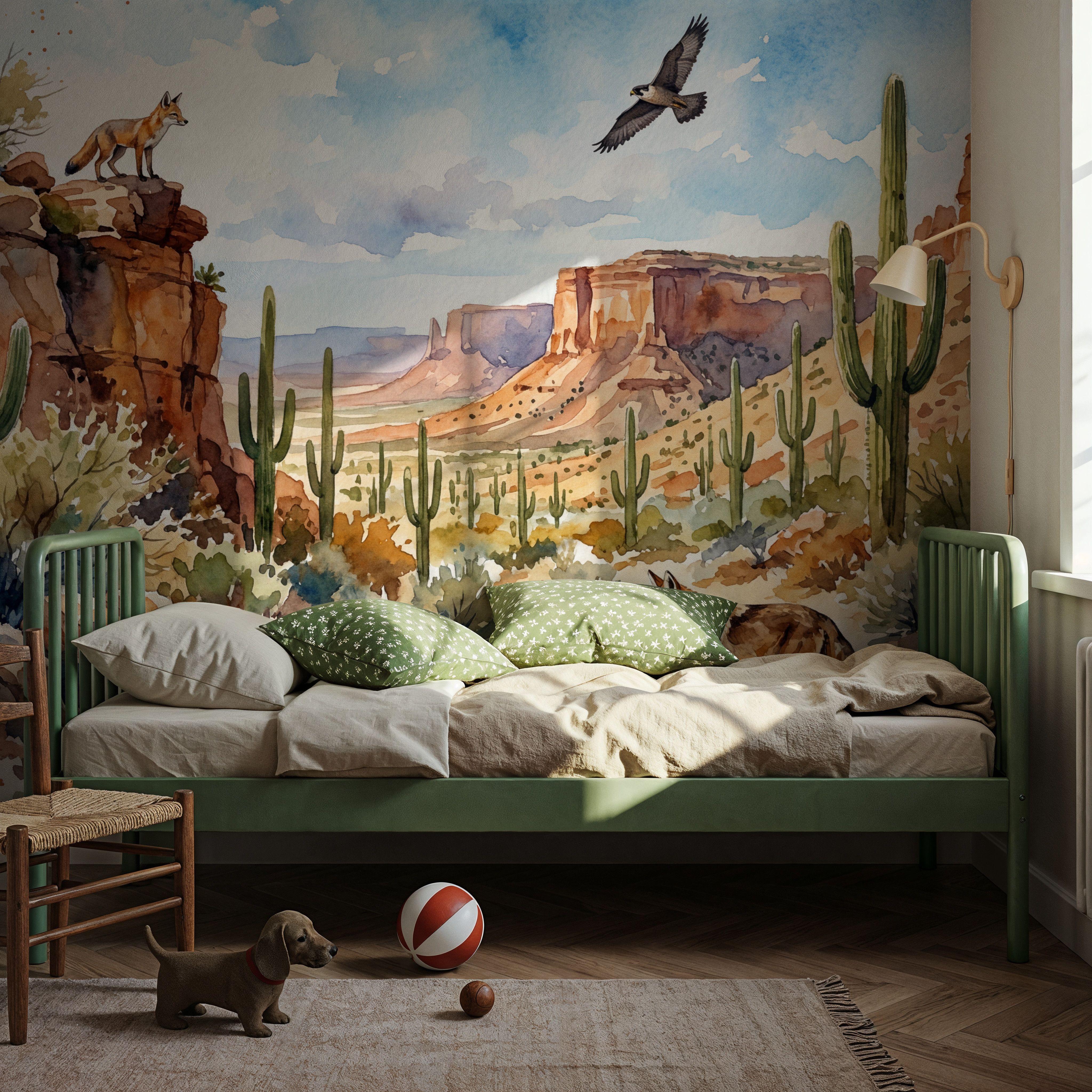 Sonoman Hunter - Watercolor Landscapes Series
