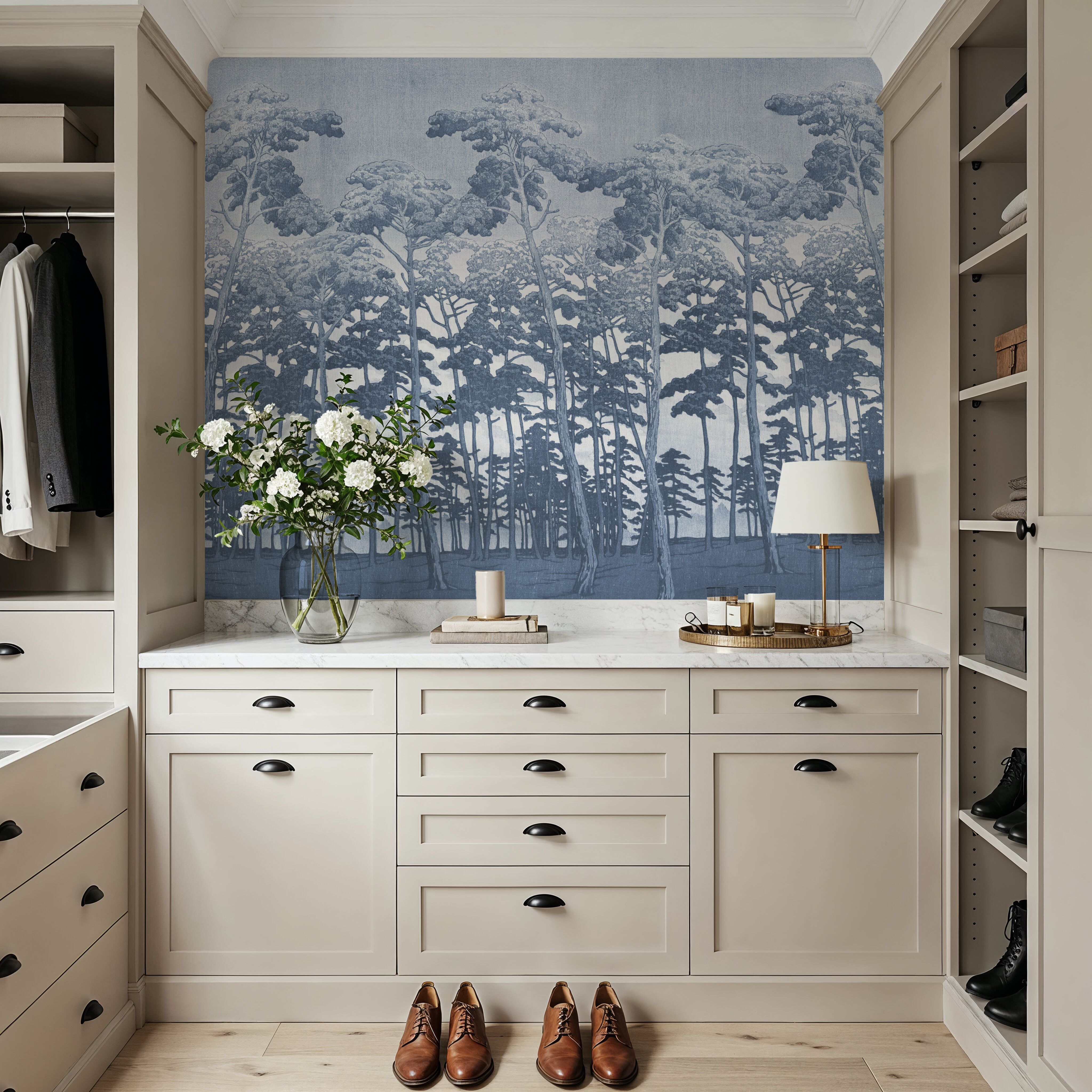 Tranquil Pinescape, Sky