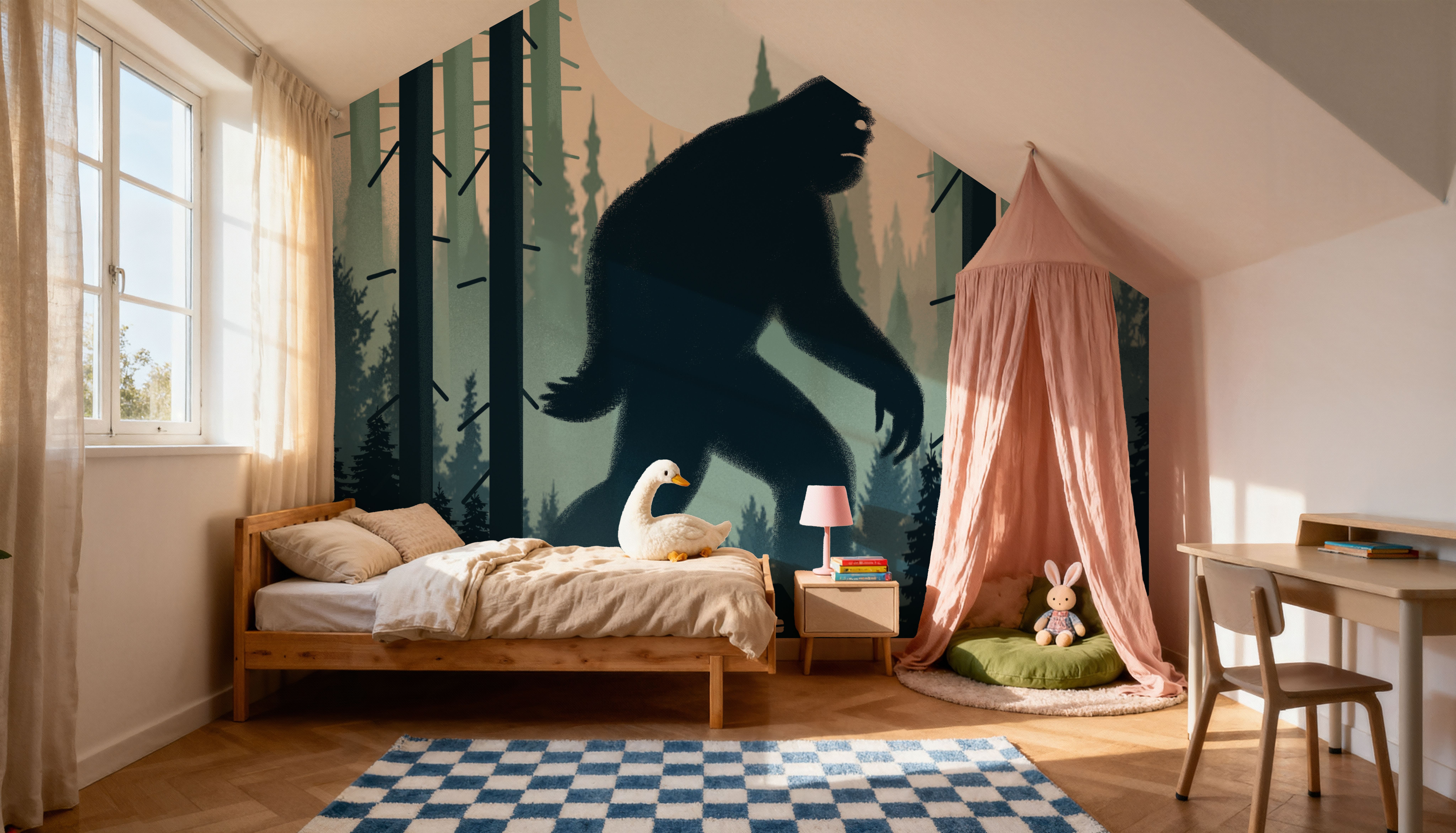 Bigfoot Cabin in the Woods