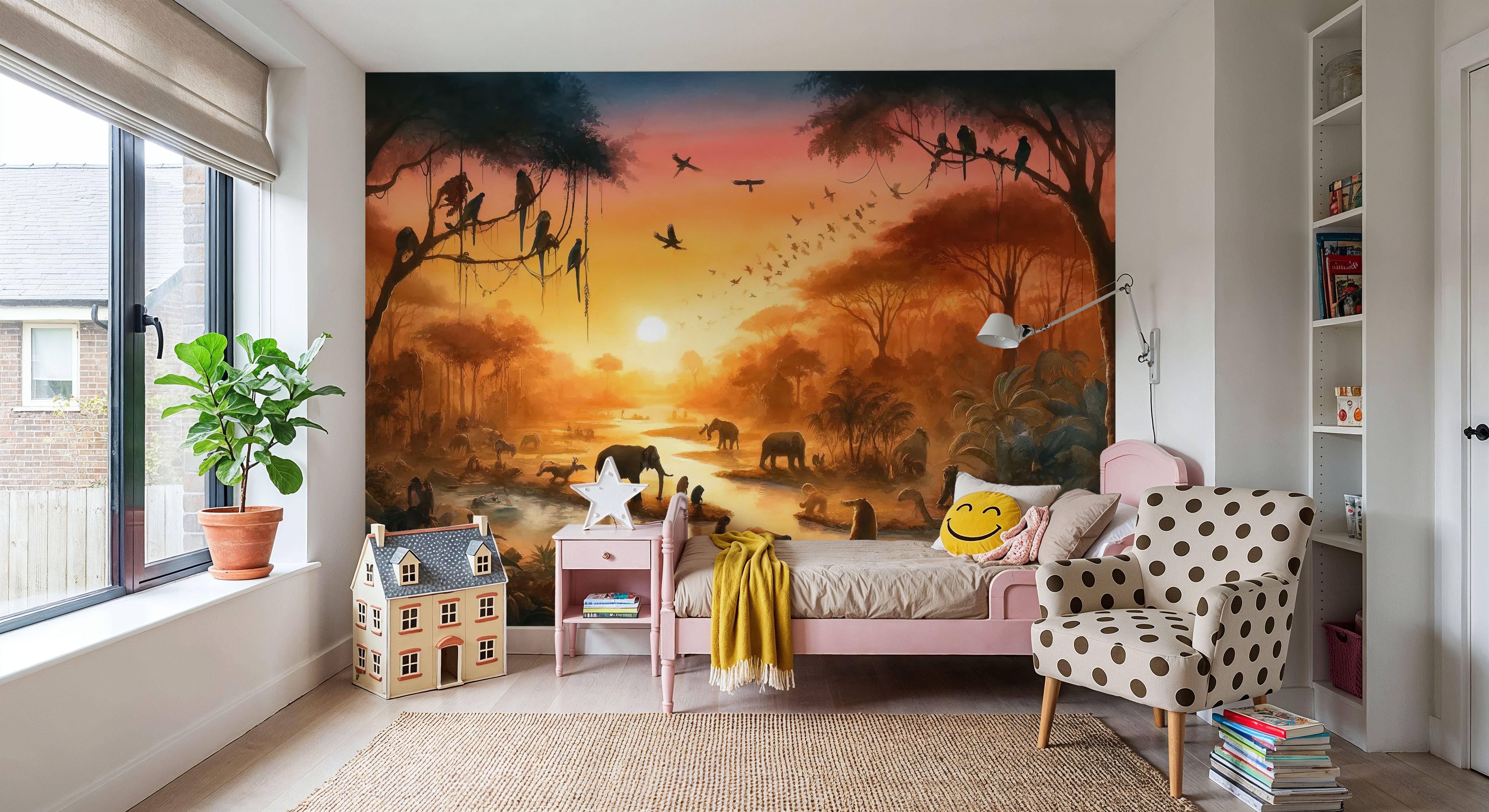 Twilight Serenity in the Jungle Abode