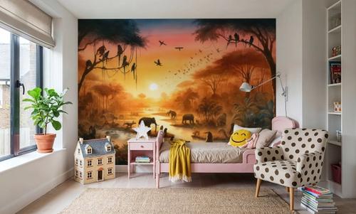 Twilight Serenity in the Jungle Abode