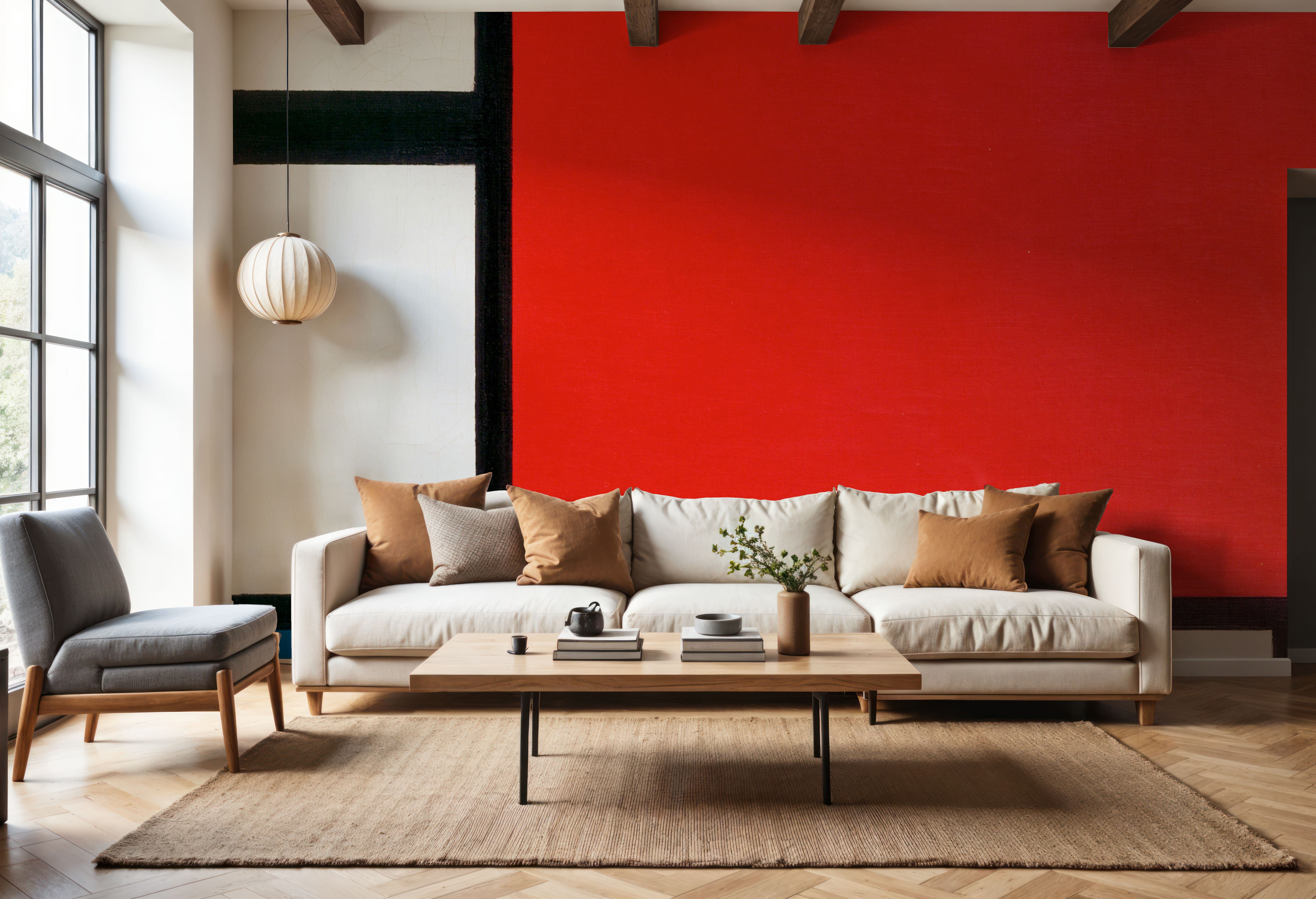 Composition with Red, Blue, and Yellow