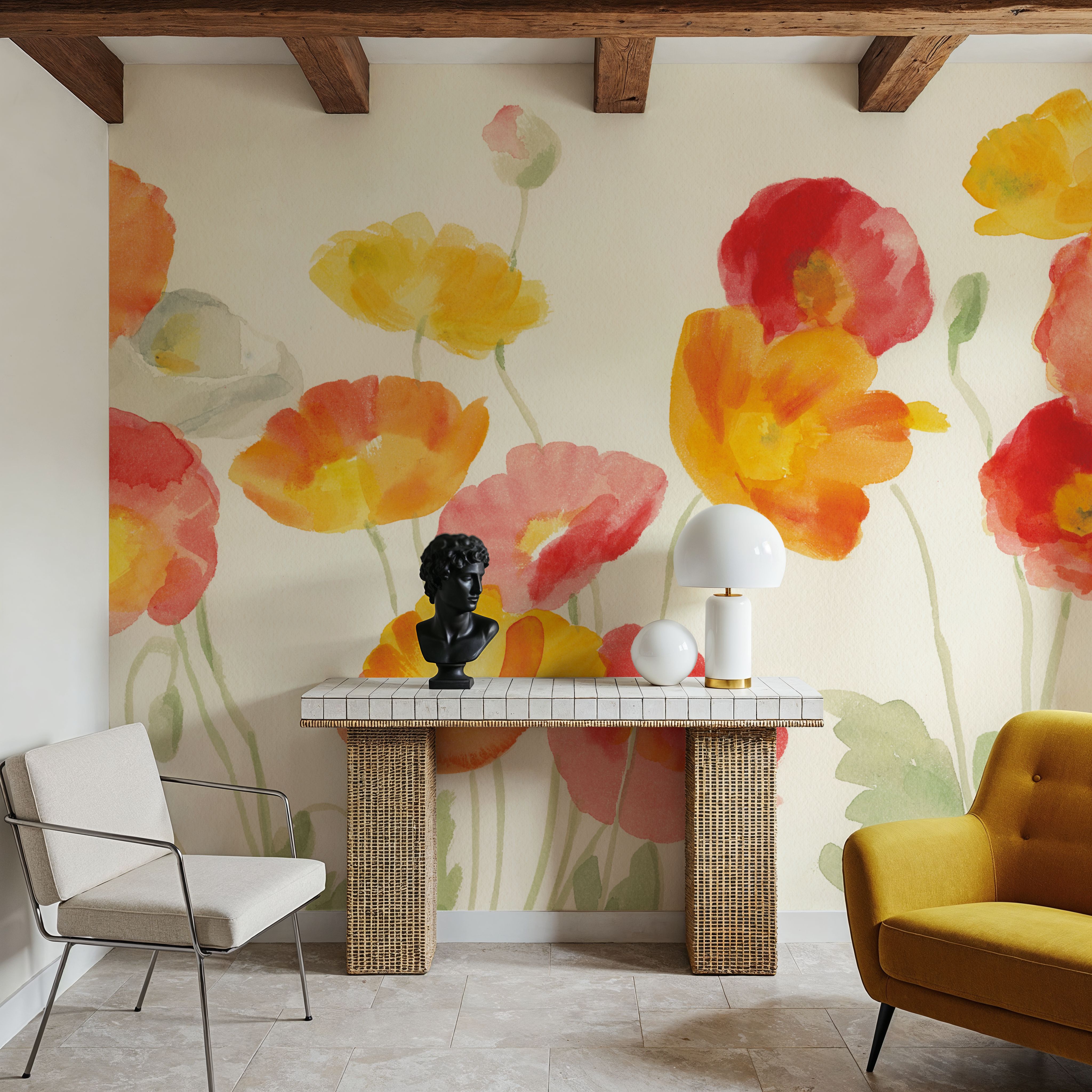Bright Poppies III