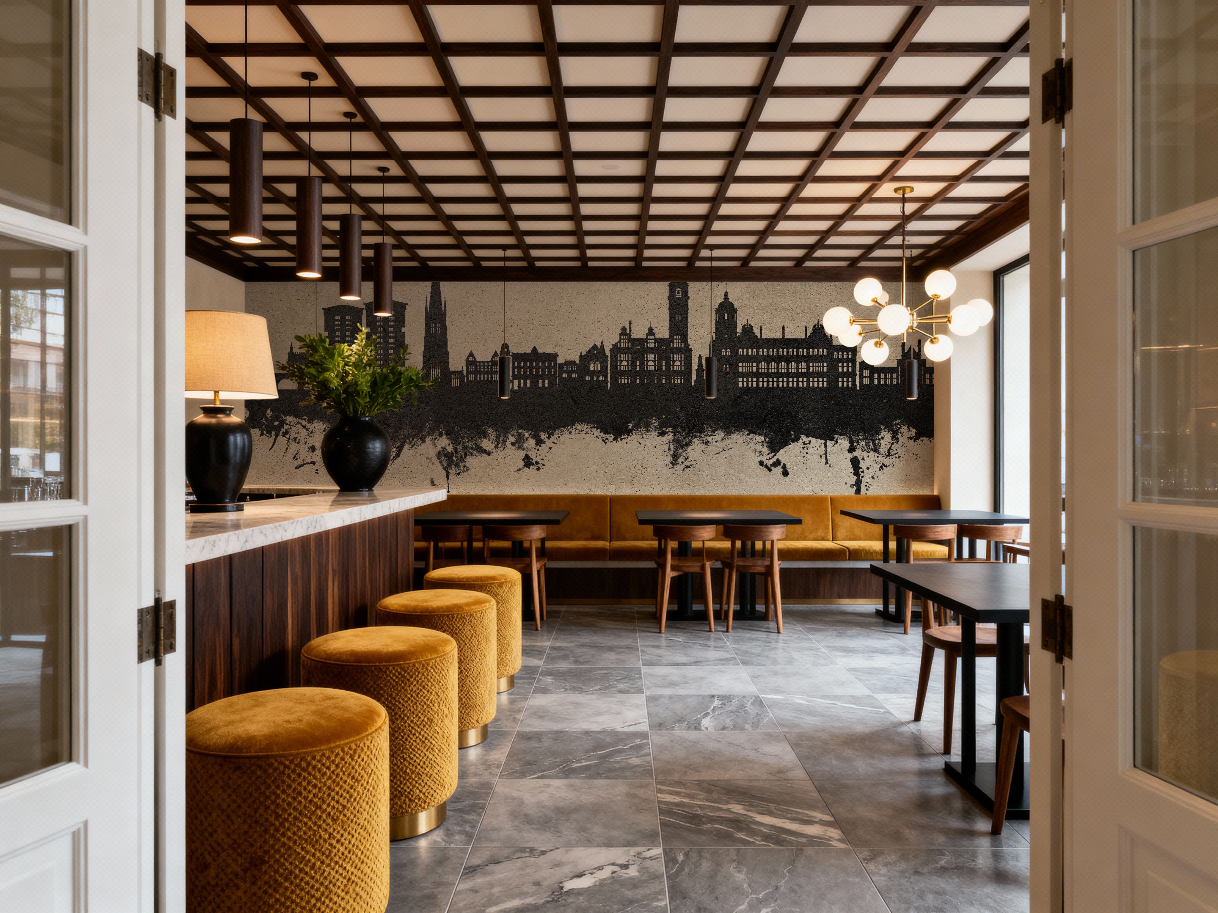 Wakefield England Skyline Concrete