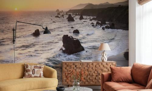 Sonoma Coast Sunset Square