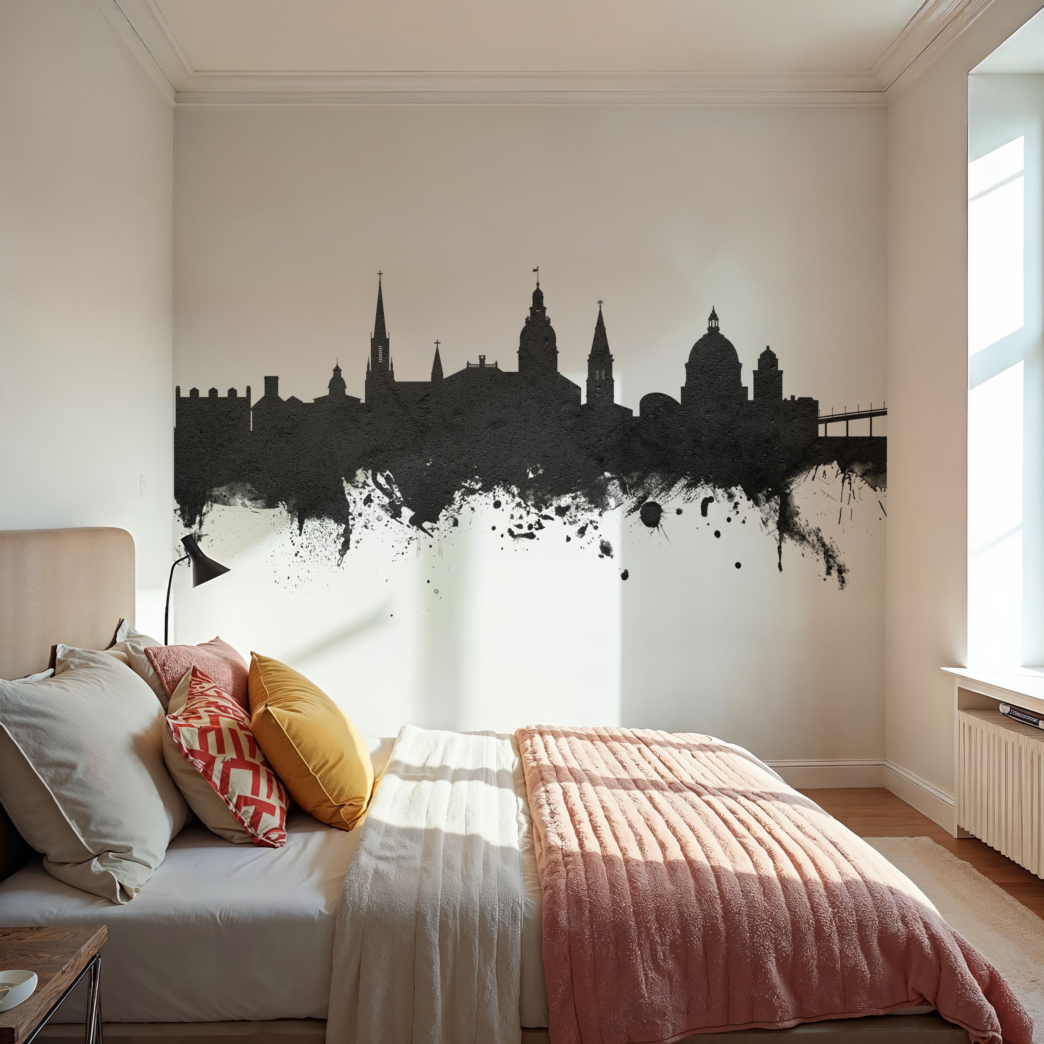 Annapolis Maryland Skyline Black & White