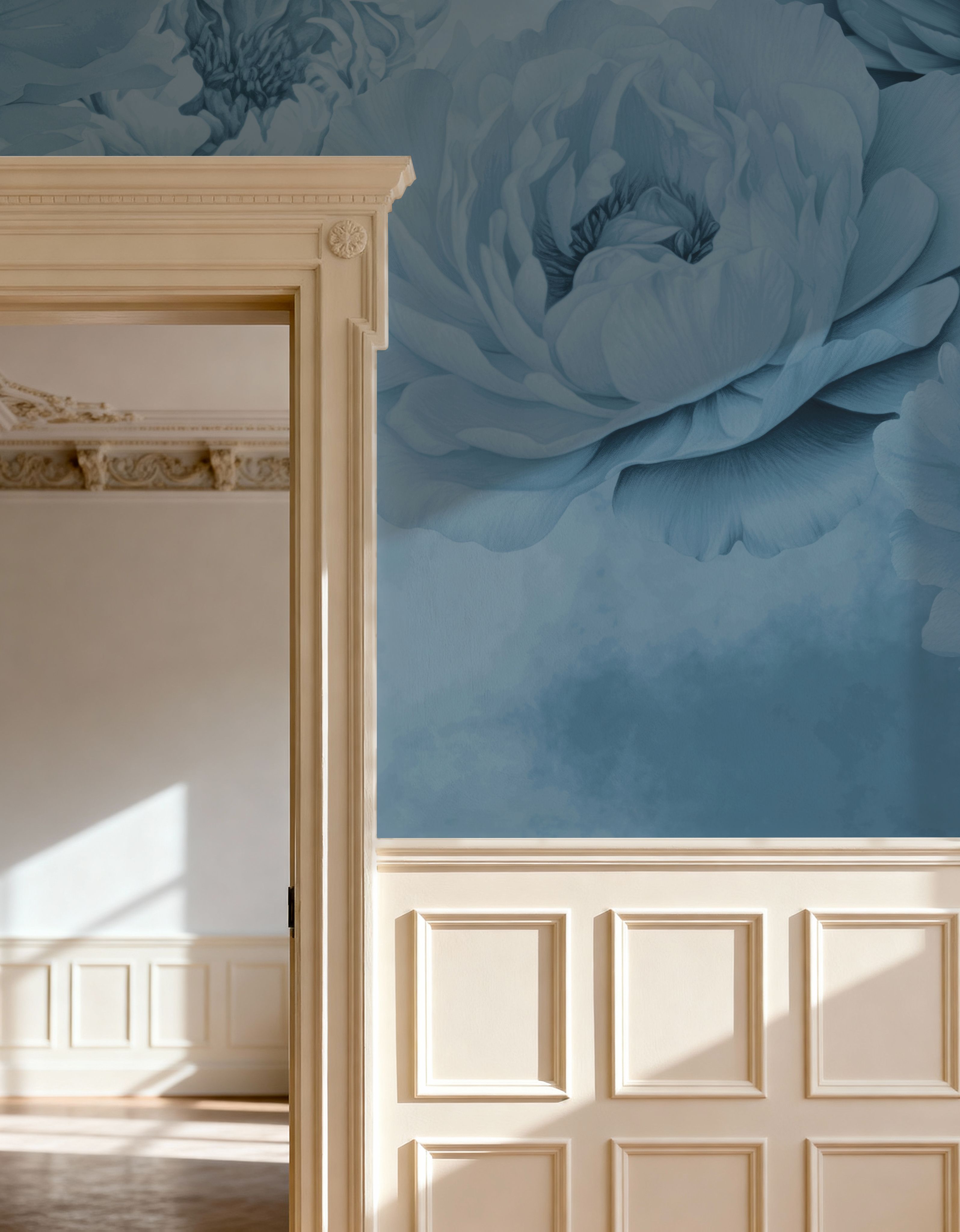 Transcendent Peony, French Blue
