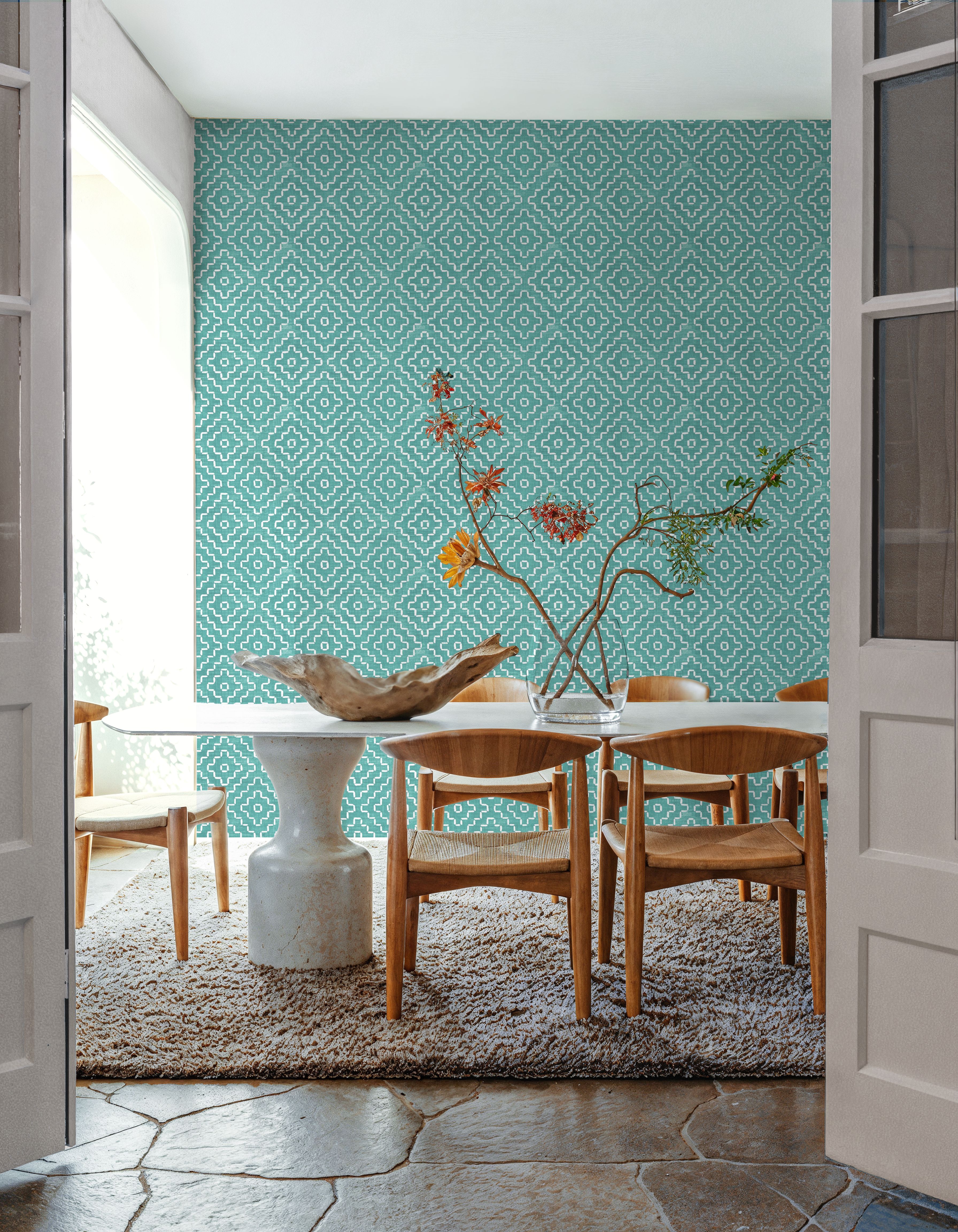 Mixed Greens Turqouise