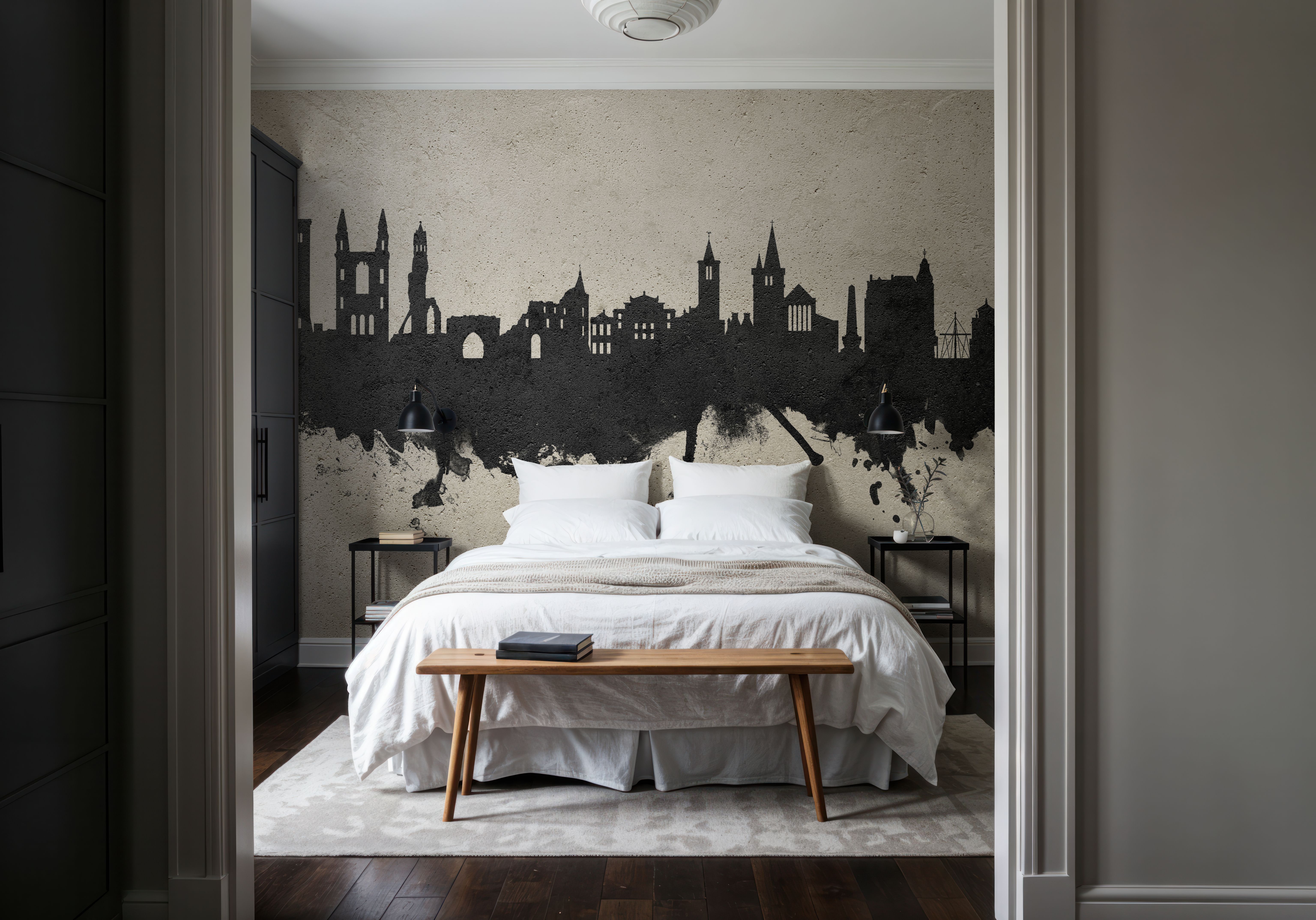 At Andrews Scotland Skyline Concrete, Wallpaper