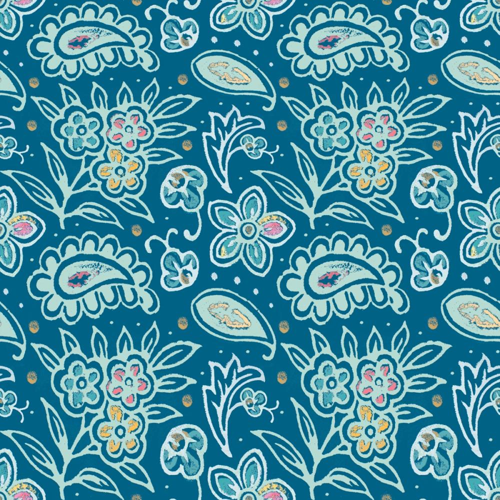 Kala Paisley Blue