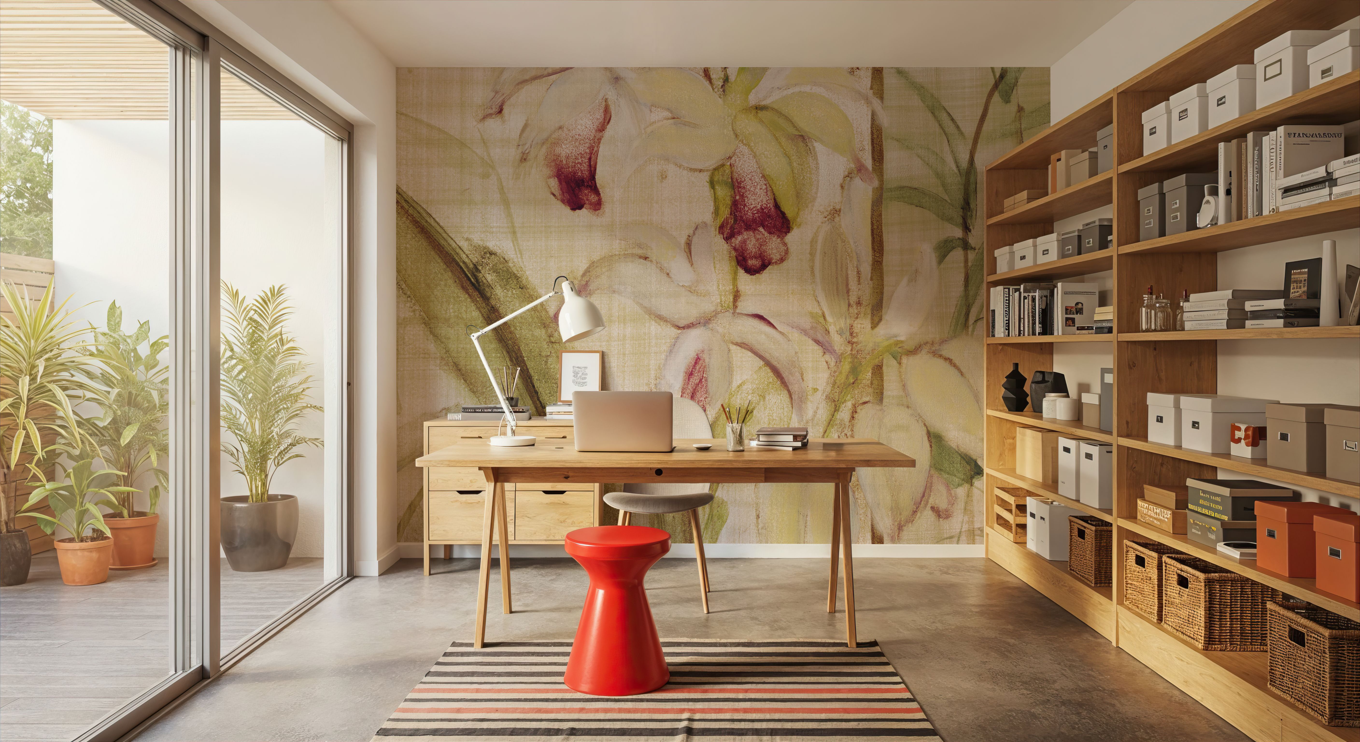 Orchids Cropped II, Tapeten