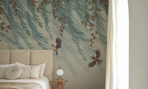 Willow & Birds, Pistachio