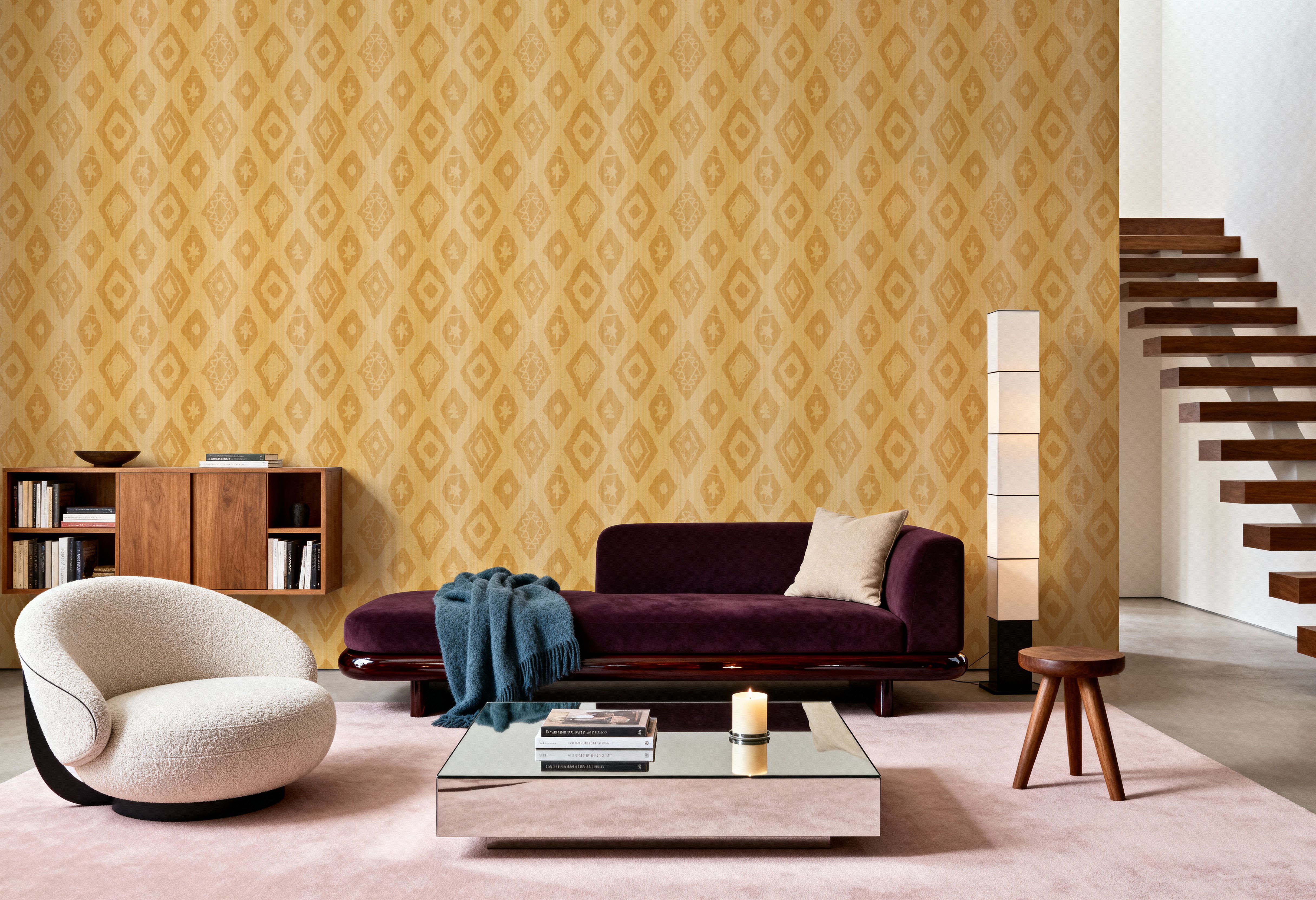 Seeing Boho Yellow, Wallpaper