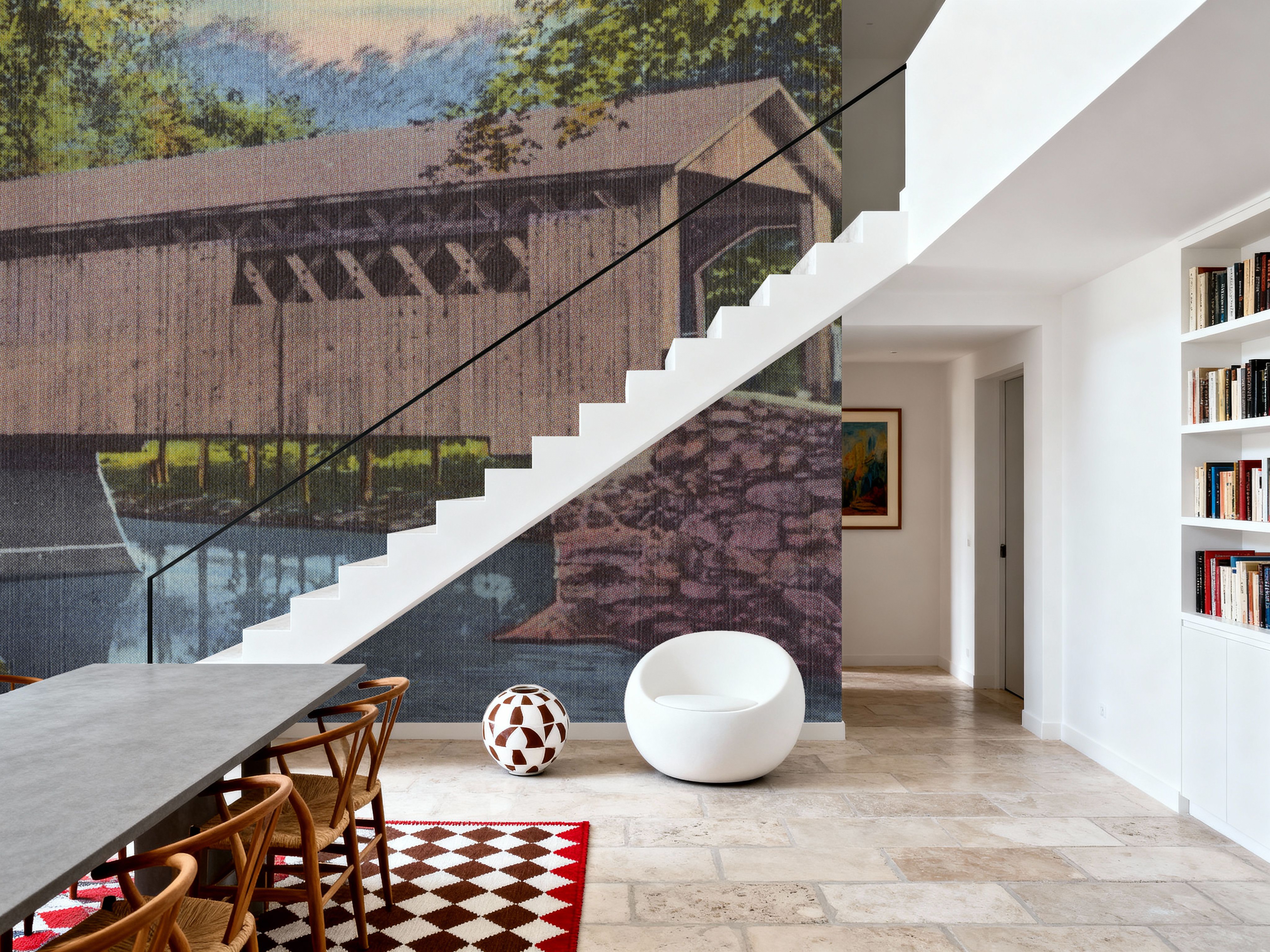 Greetings from Vermont - Screenprint Postcard