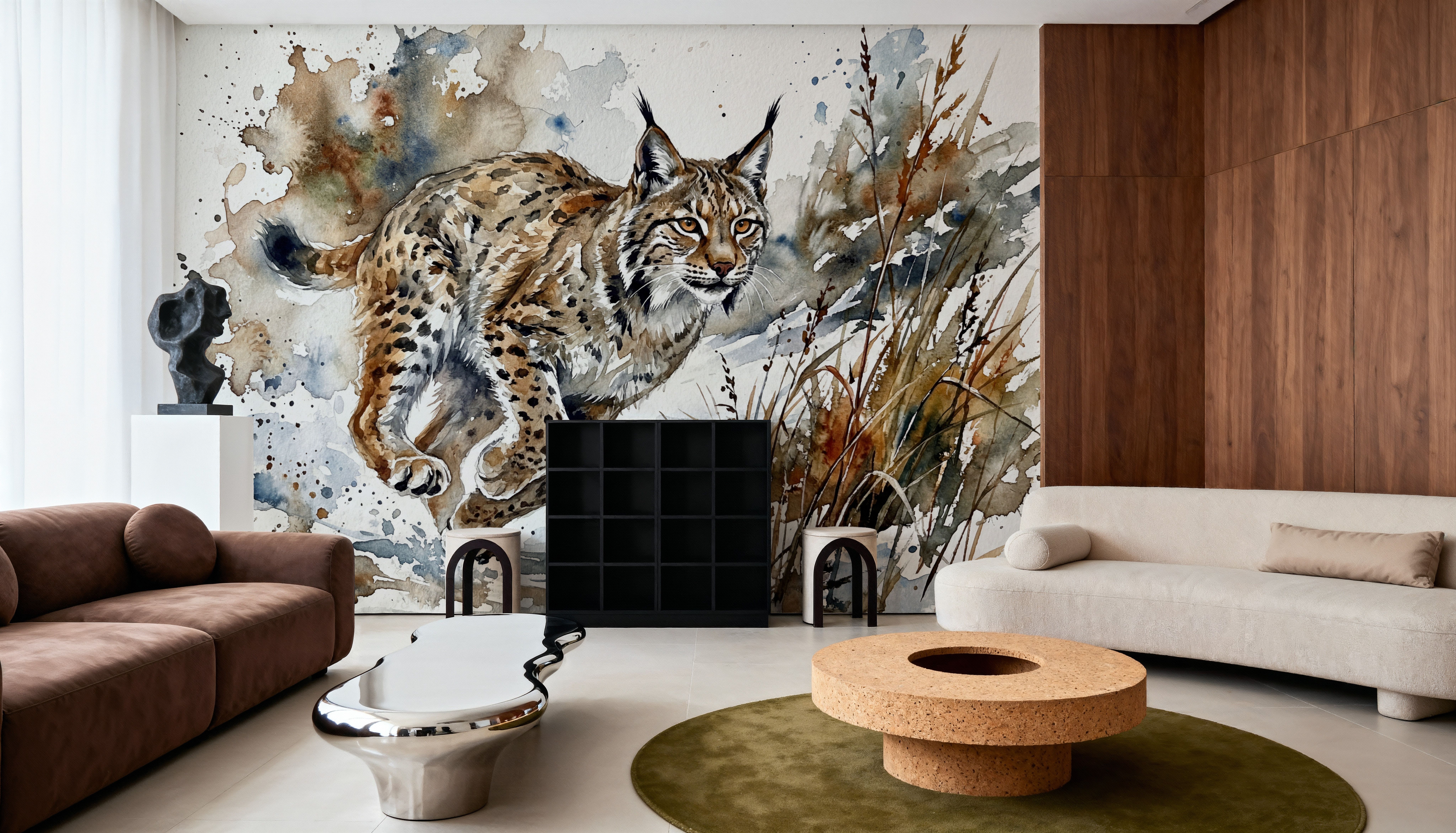 Lynx - Watercolor Predators Series