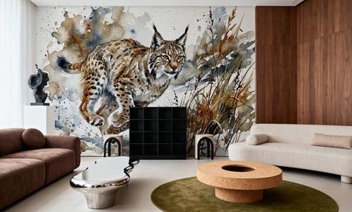 Lynx - Watercolor Predators Series