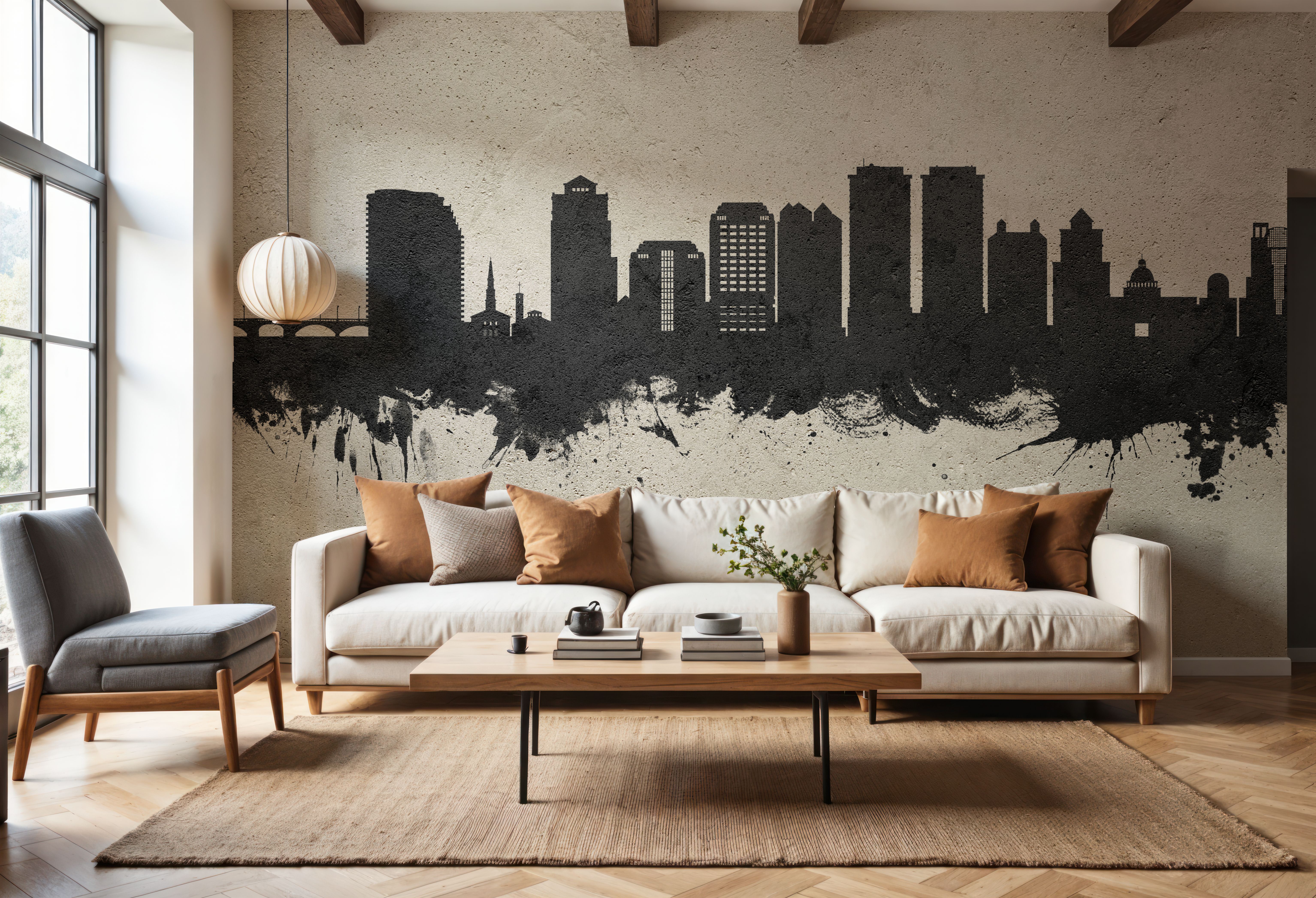 West Palm Beach Florida Skyline Concrete