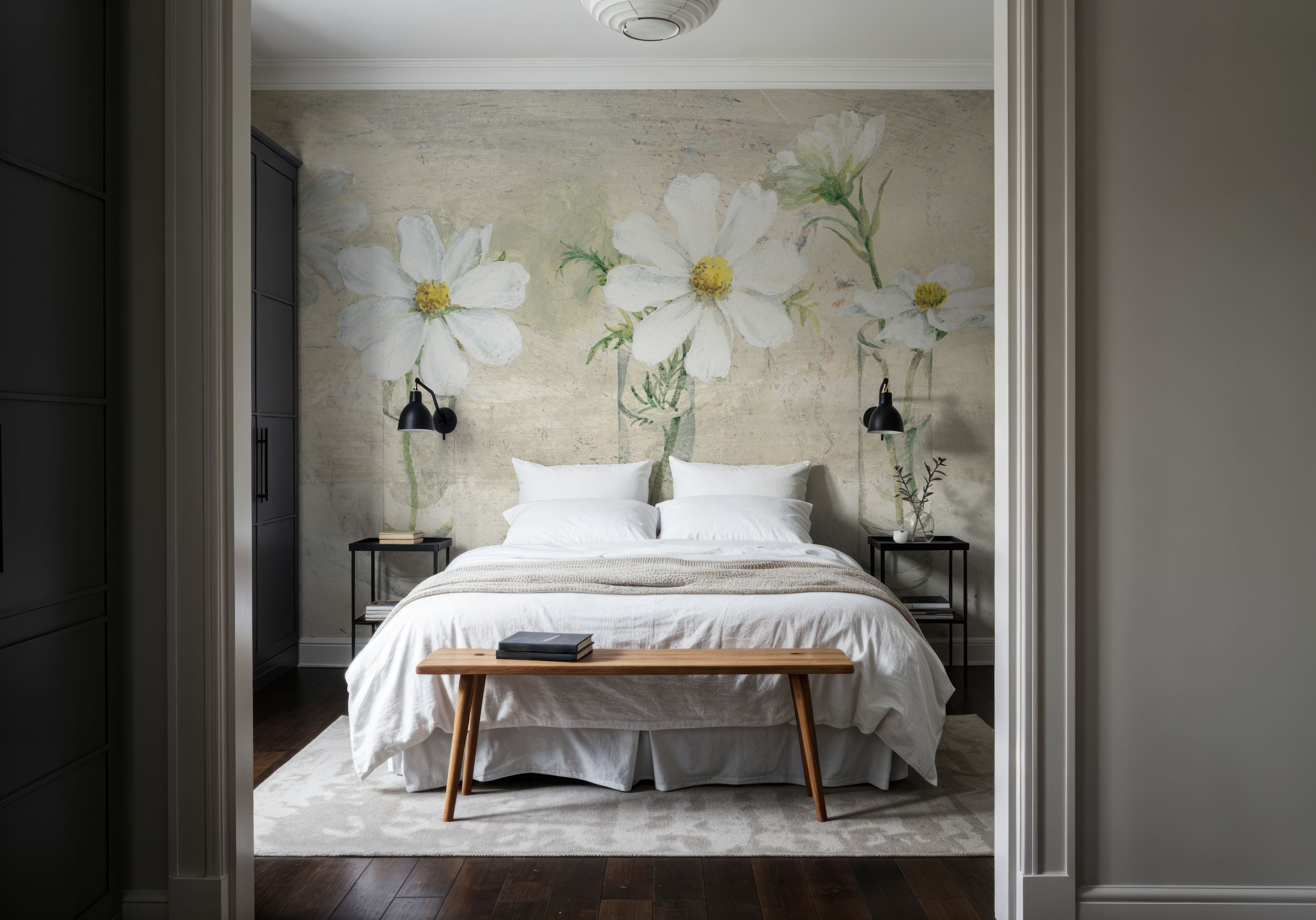 Row of Cosmos in Glasses Neutral