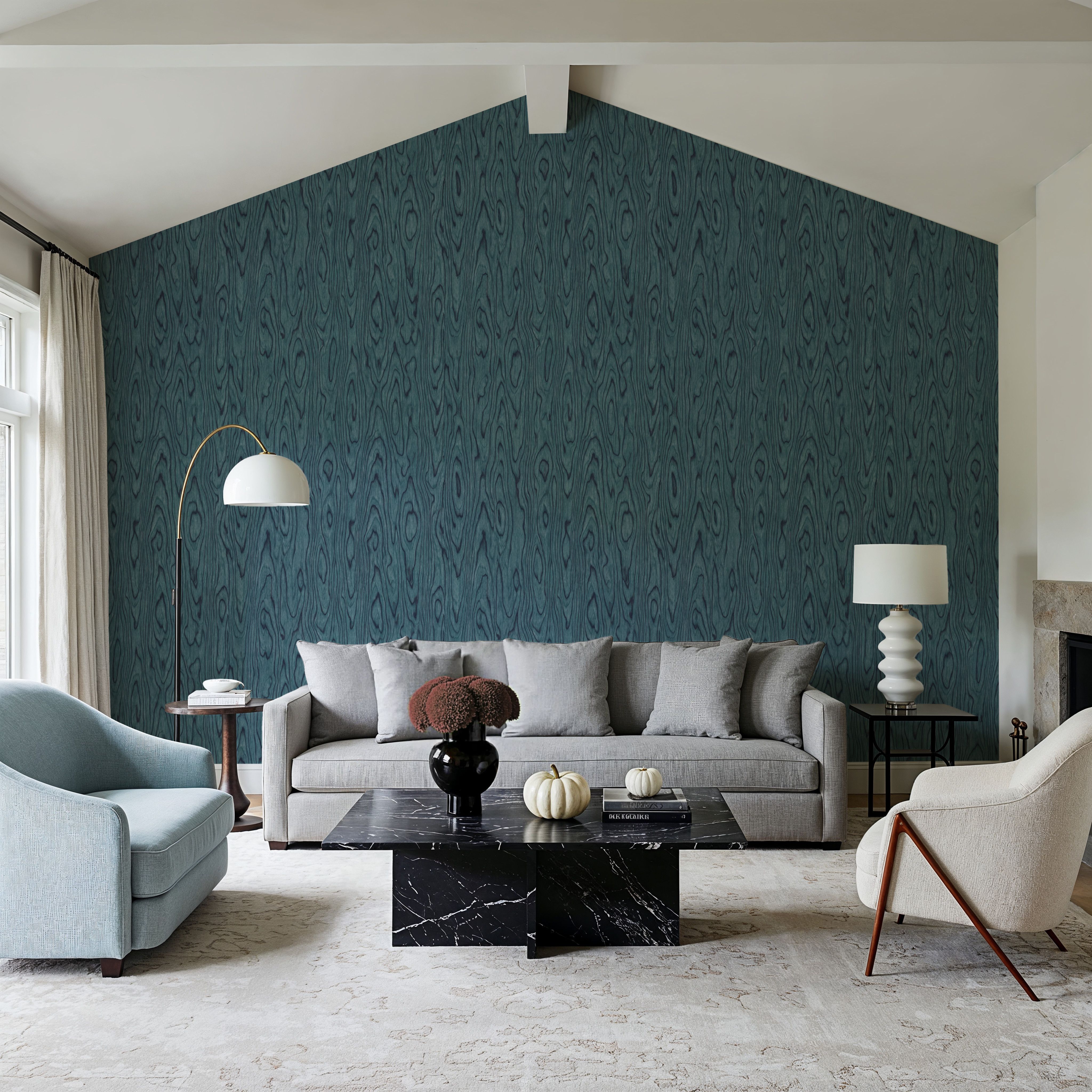 Conoid Grain, Cerulian Blue
