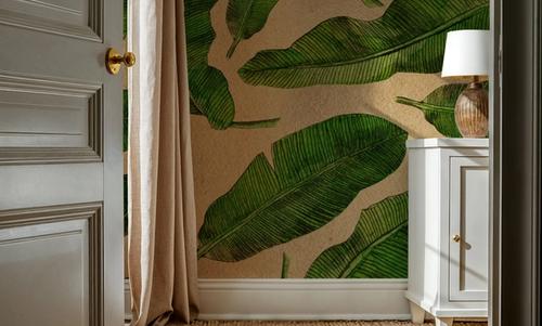 Scattered Banana Leaves