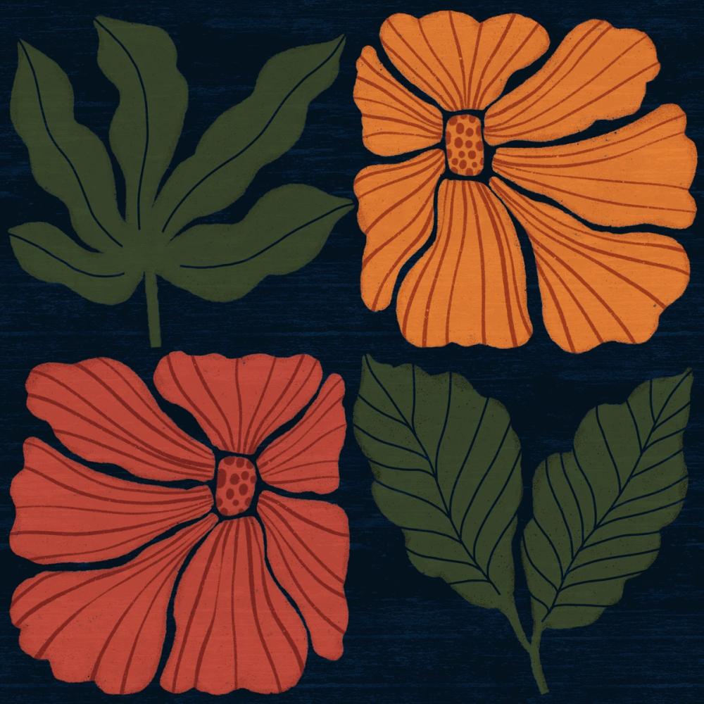 Modern Blooms IV