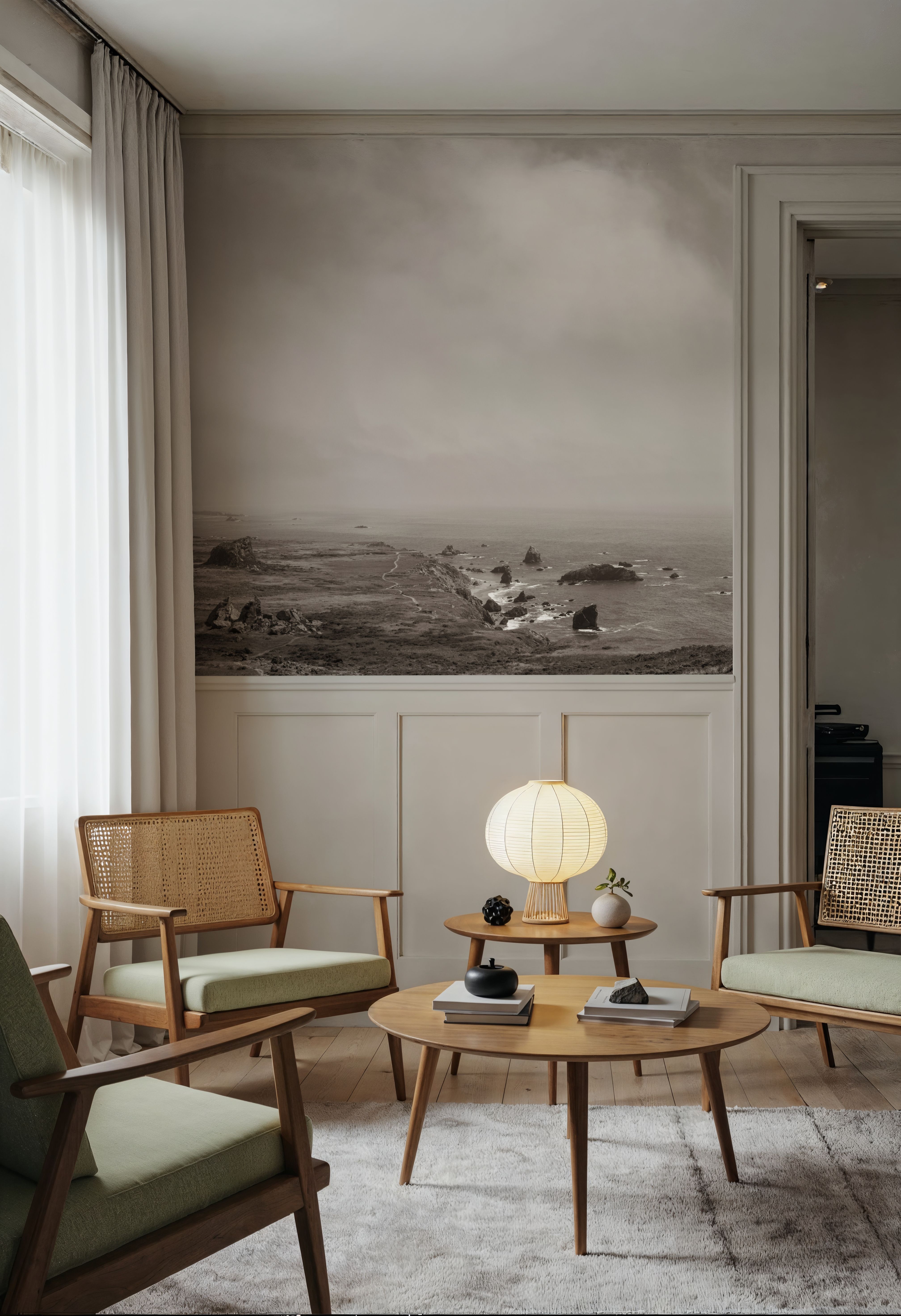 When Sea Becomes Sky BW