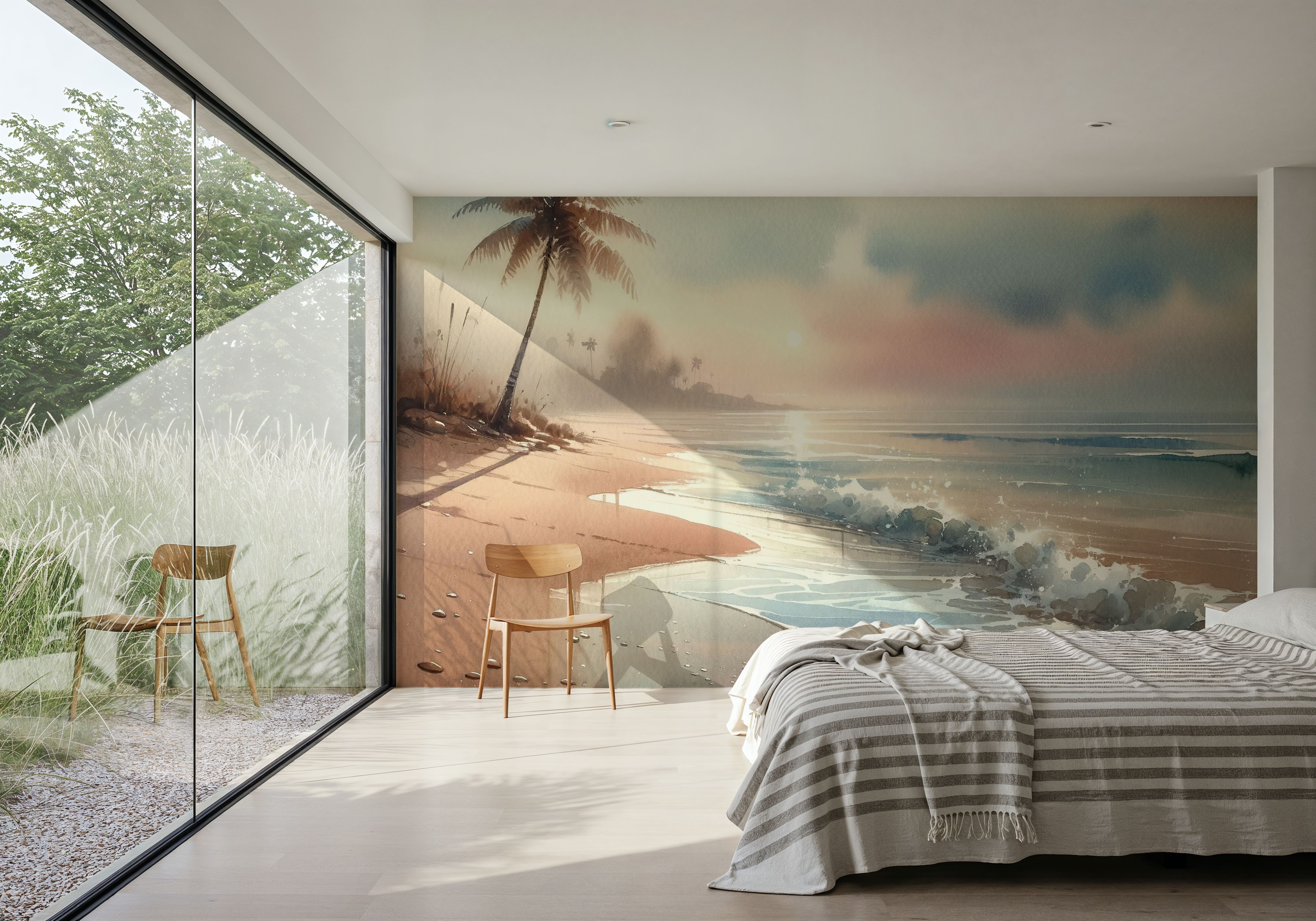 Calm Tropical Beach Sunrise