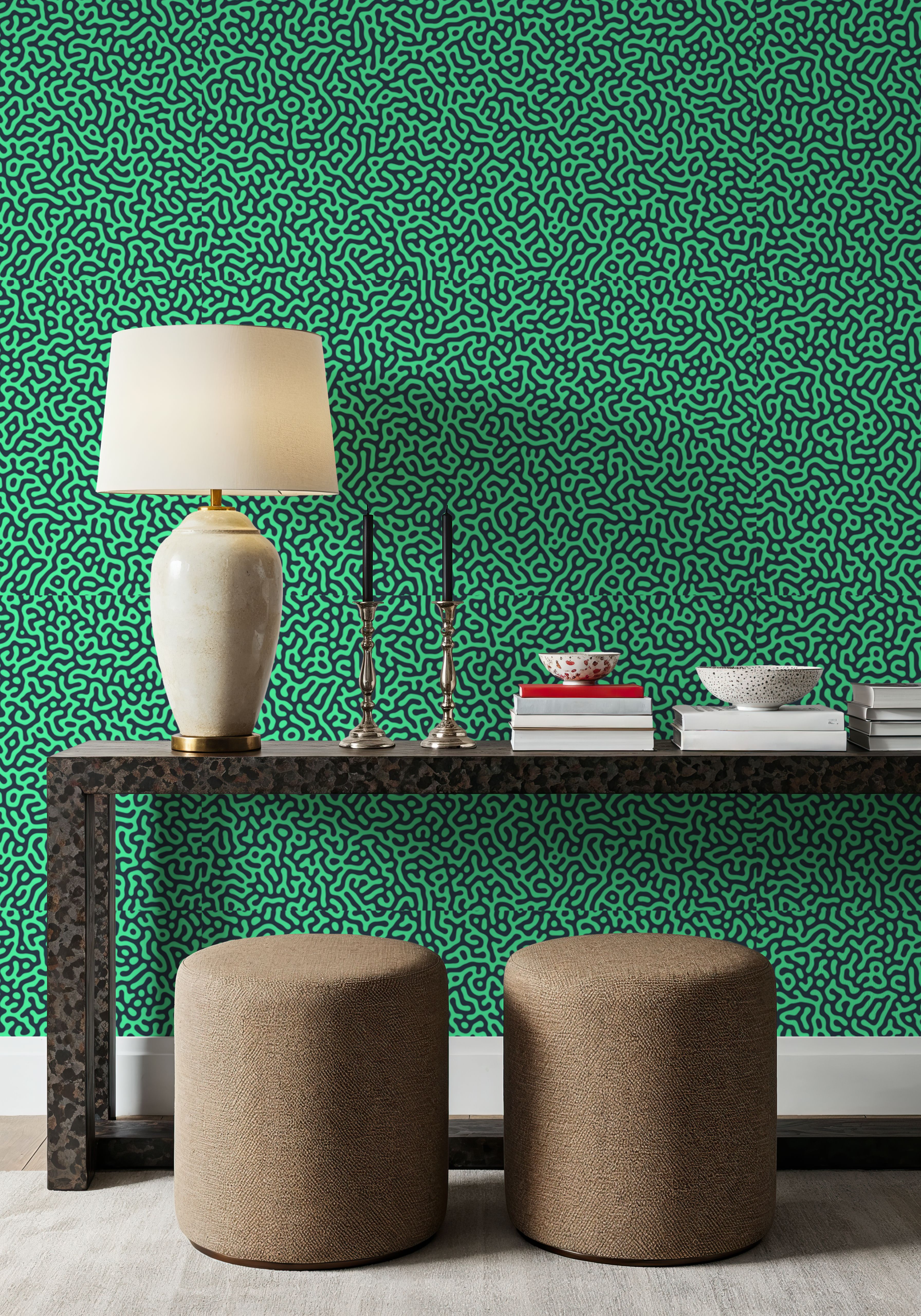  Organic Doodle on Repeat, Tapeten